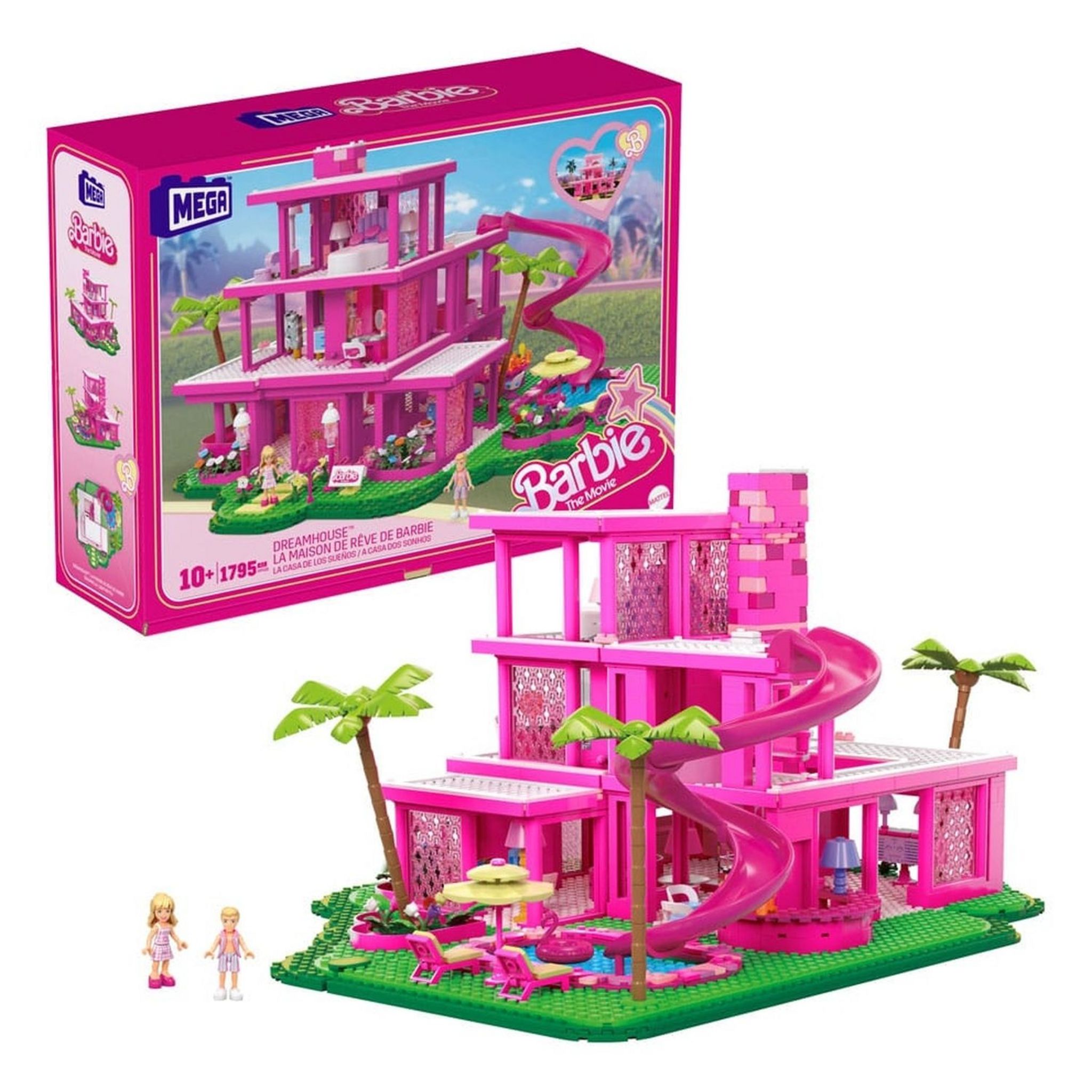 Voir la diapositive 5 : MATTEL Coffret de construction MEGA La maison de rêve de Barbie