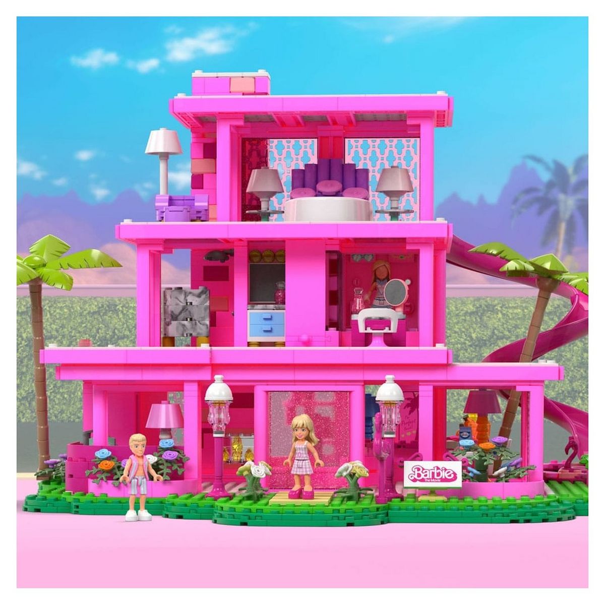 MATTEL Coffret de construction MEGA La maison de rêve de Barbie