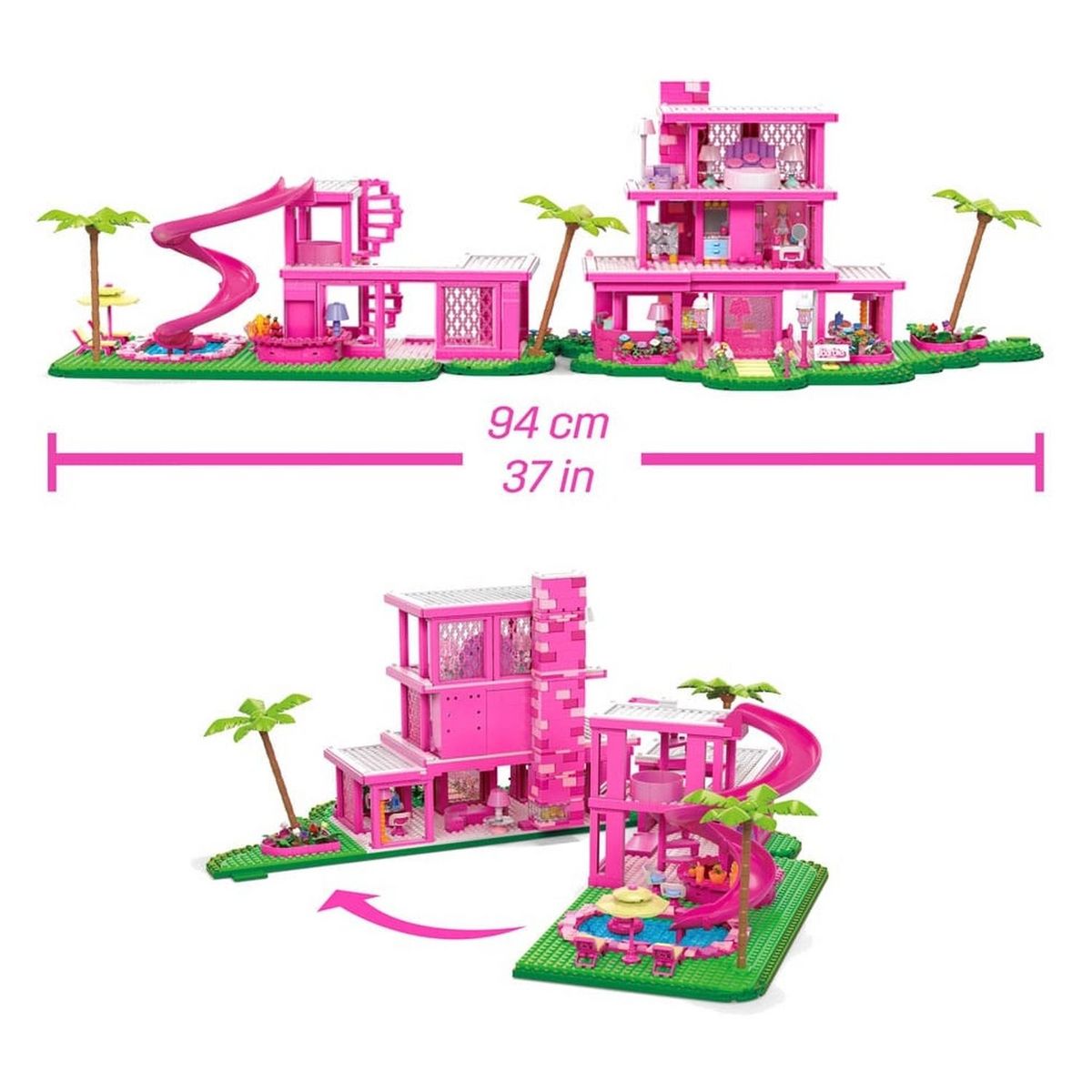 MATTEL Coffret de construction MEGA La maison de rêve de Barbie