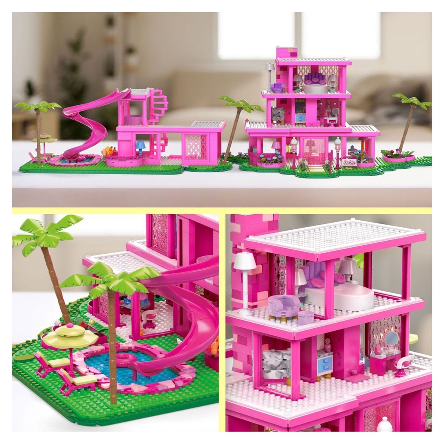 Voir la diapositive 10 : MATTEL Coffret de construction MEGA La maison de rêve de Barbie