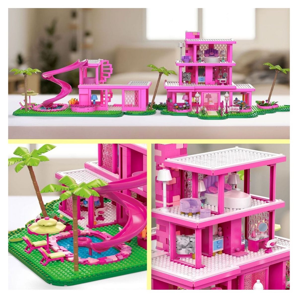 MATTEL Coffret de construction MEGA La maison de rêve de Barbie