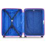 Voir la diapositive 2 : DELSEY Valise rigide BENETTON 55cm - Bleu