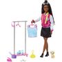 Voir la diapositive 2 : MATTEL Coffret Barbie Styliste pour la télévision avec poupée Brooklyn