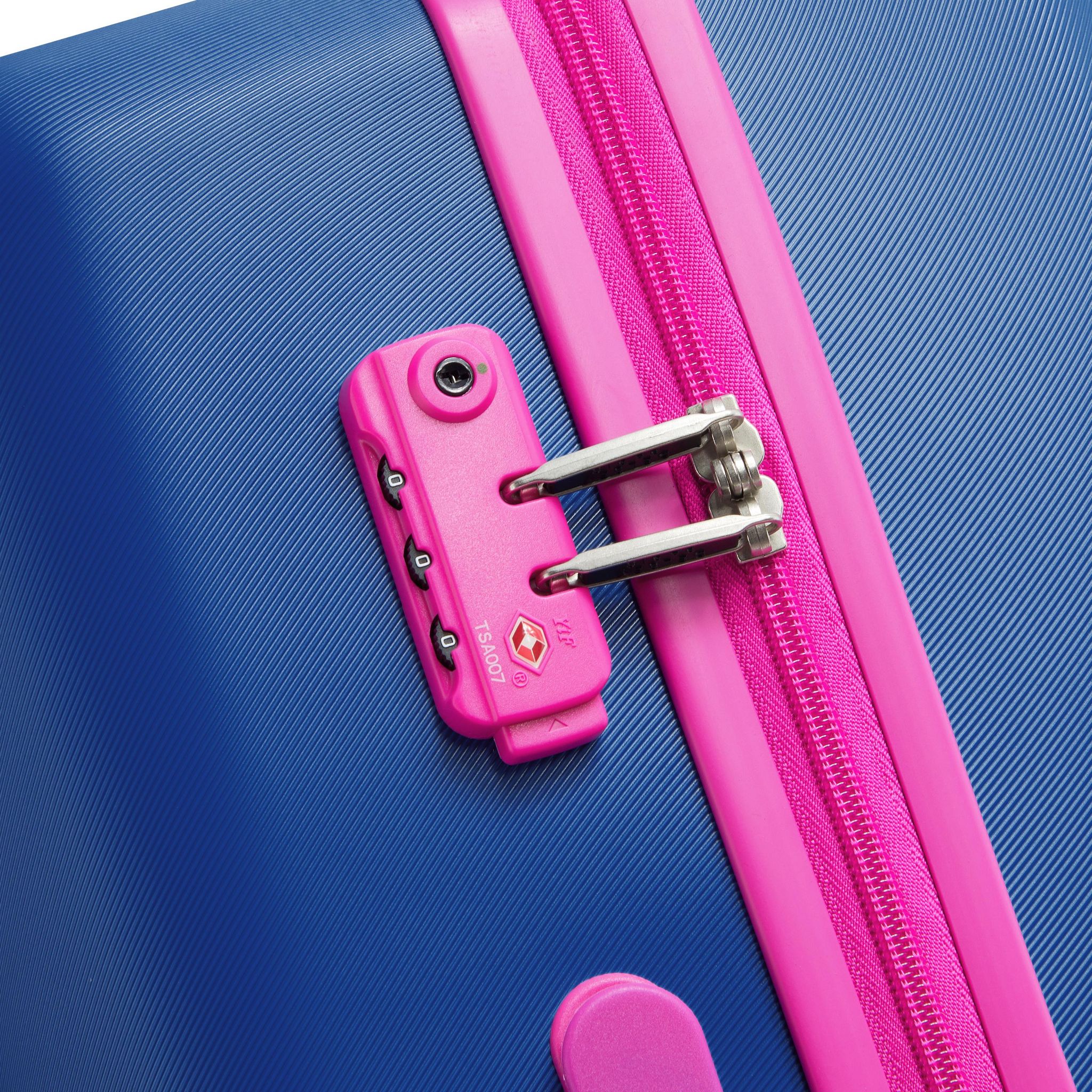 Voir la diapositive 5 : DELSEY Valise RIGIDE 76cm BENETTON - Bleu