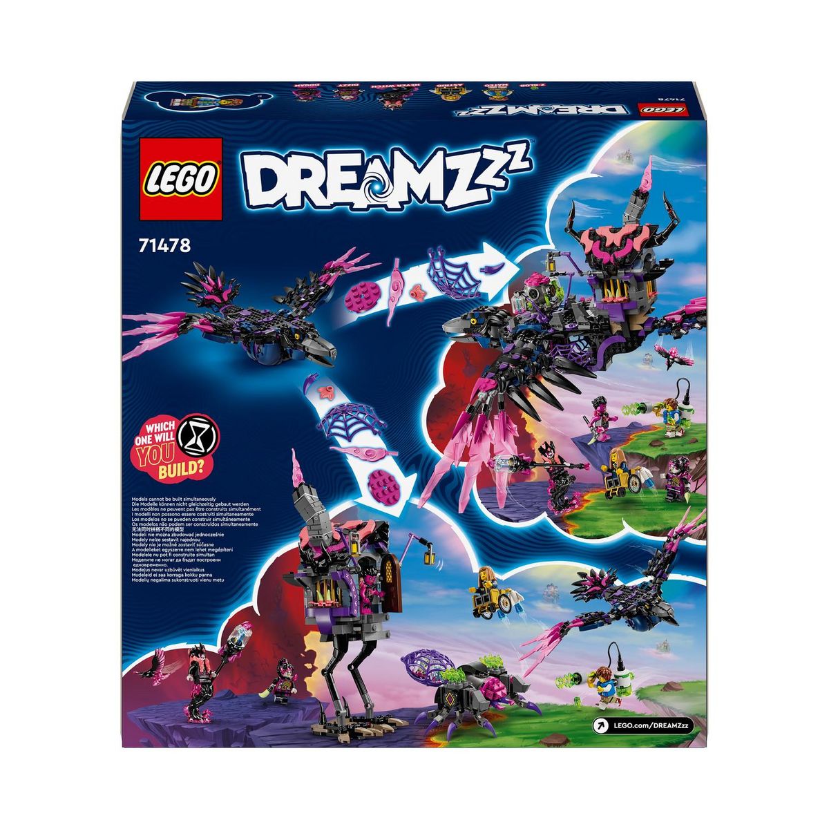 LEGO DREAMZzz 71478 -  Le Corbeau de Minuit de la Sorcière des Cauchemars