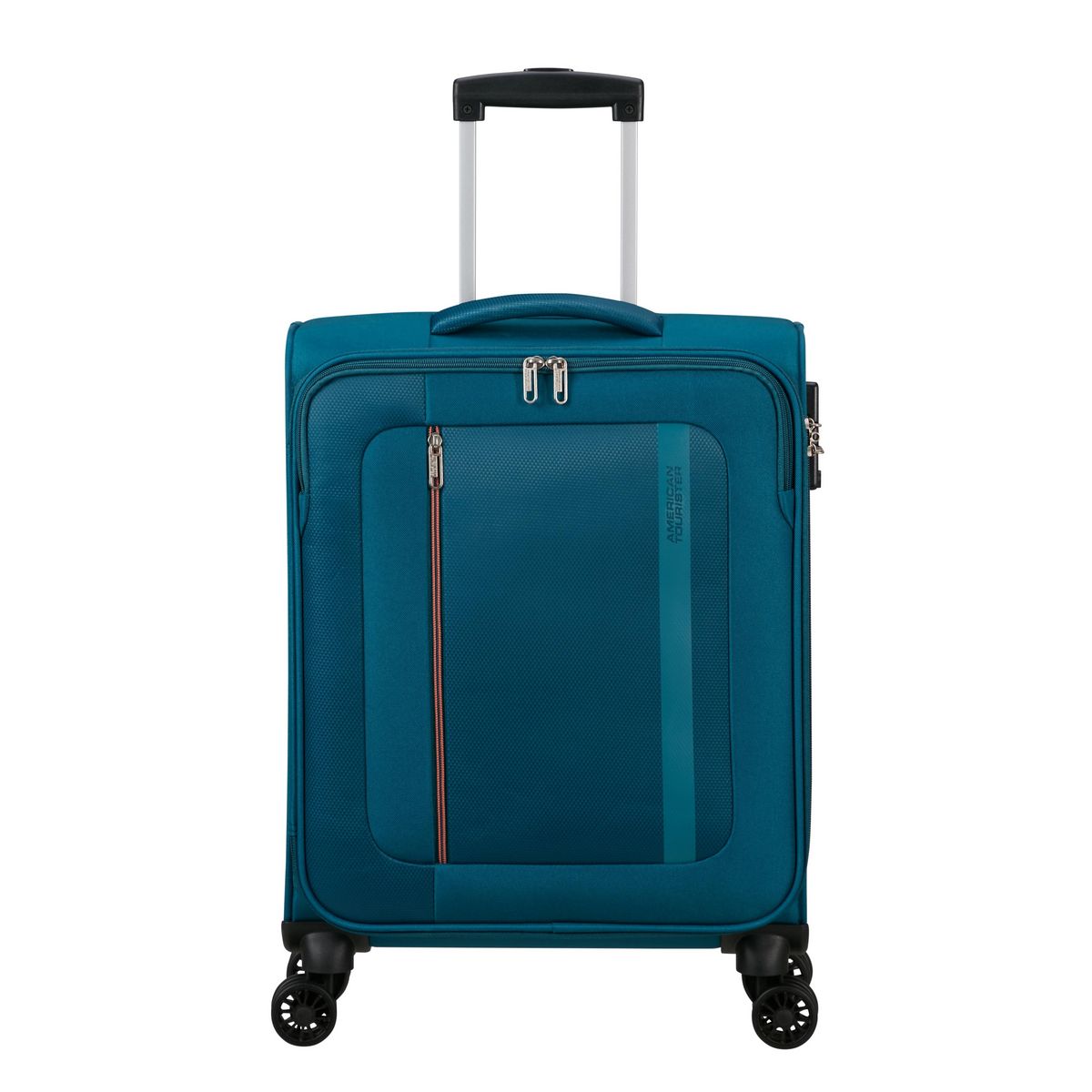 AMERICAN TOURISTER Valise souple Américan Tourister  55CM BLAZING TEAL/ORANGE