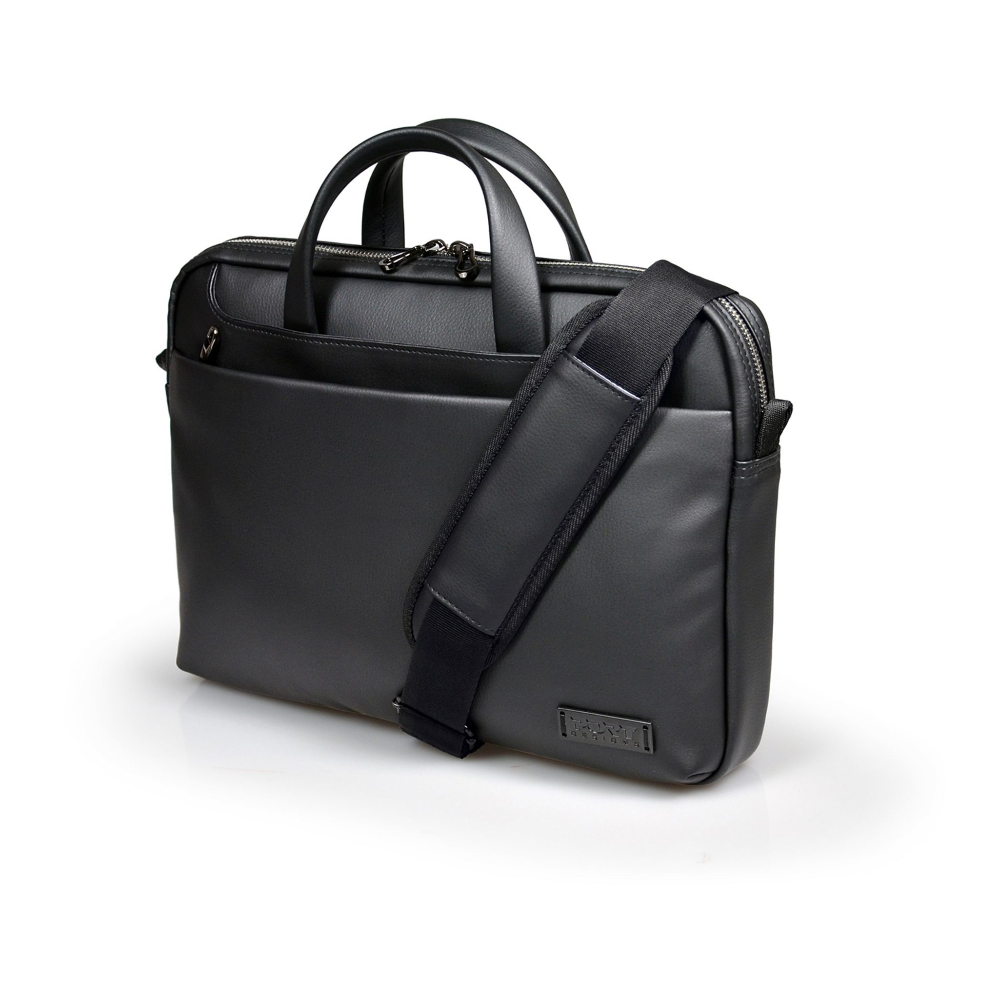 Voir la diapositive 4 : Sacoche ordinateur Zurich 15.6" 35 cm - Noir