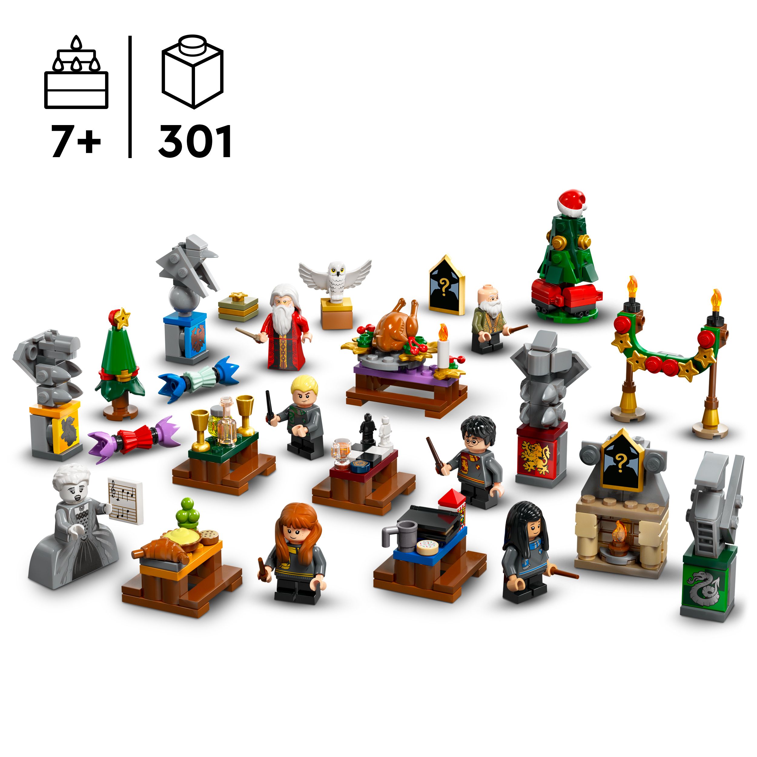 Voir la diapositive 3 : LEGO Harry Potter 76438 - Calendrier de l'avent