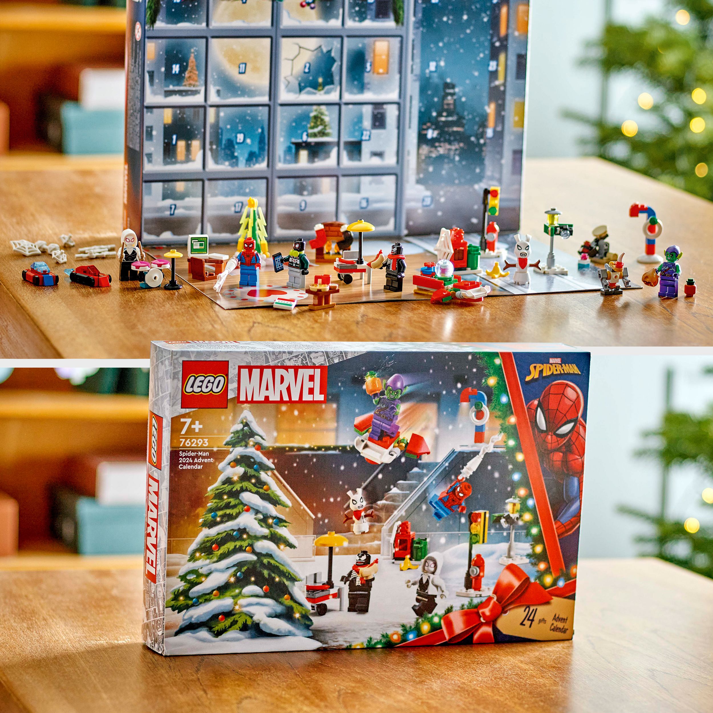 Voir la diapositive 6 : LEGO Marvel Super Hero 76293 - Calendrier de l'avent Spiderman