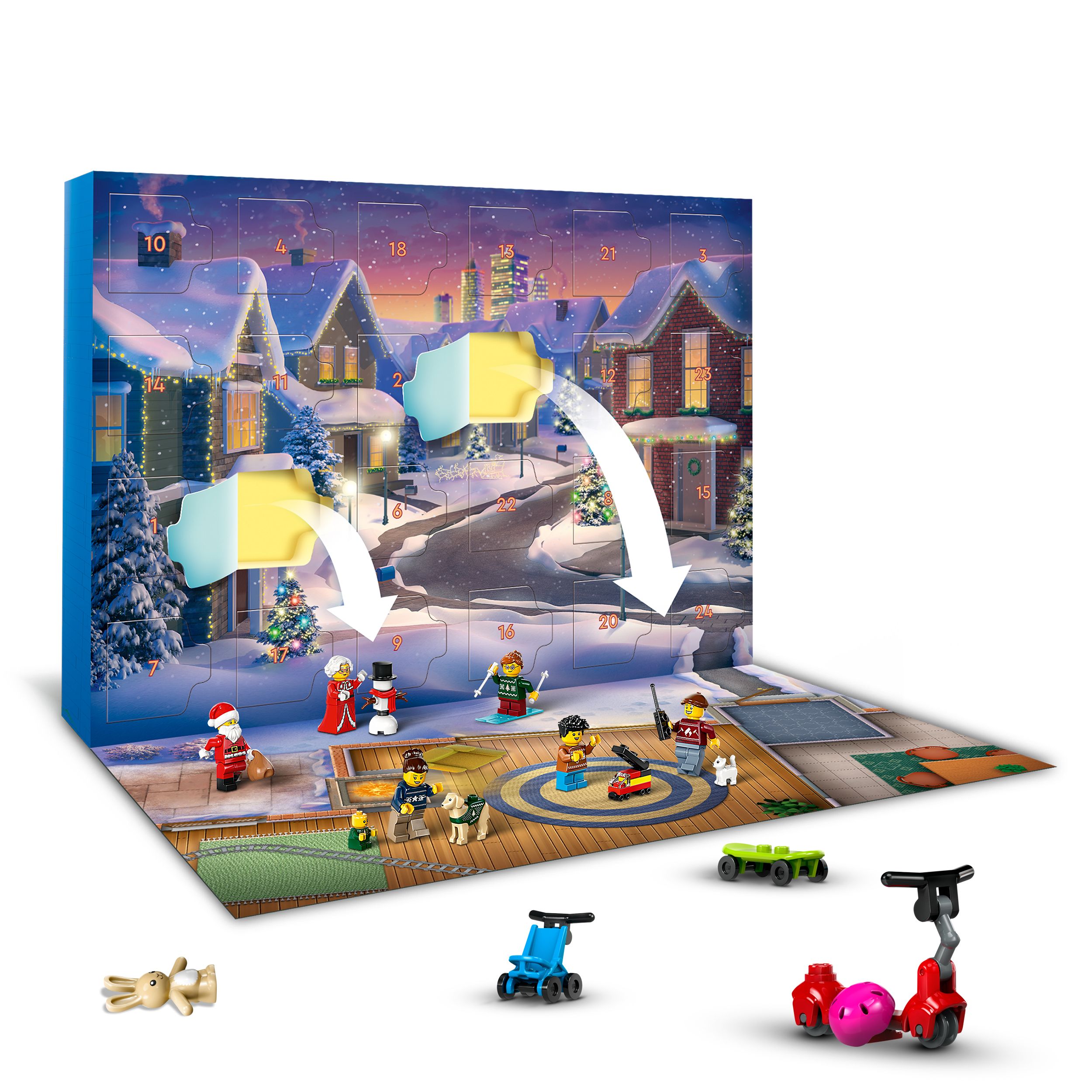 Voir la diapositive 4 : LEGO City 60436 - Calendrier de l'avent