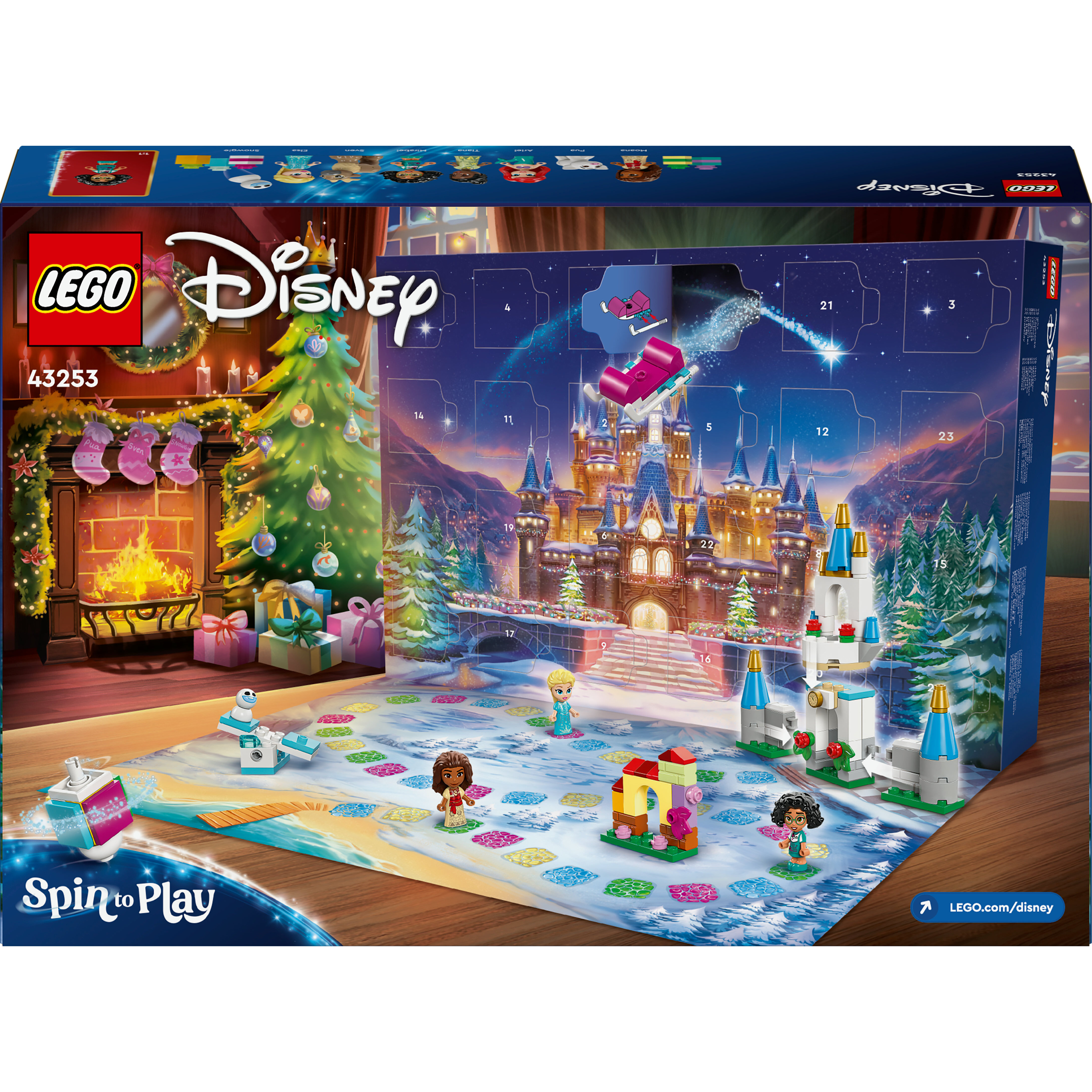 Voir la diapositive 8 : LEGO Disney Princess 43253 - Calendrier de l'avent