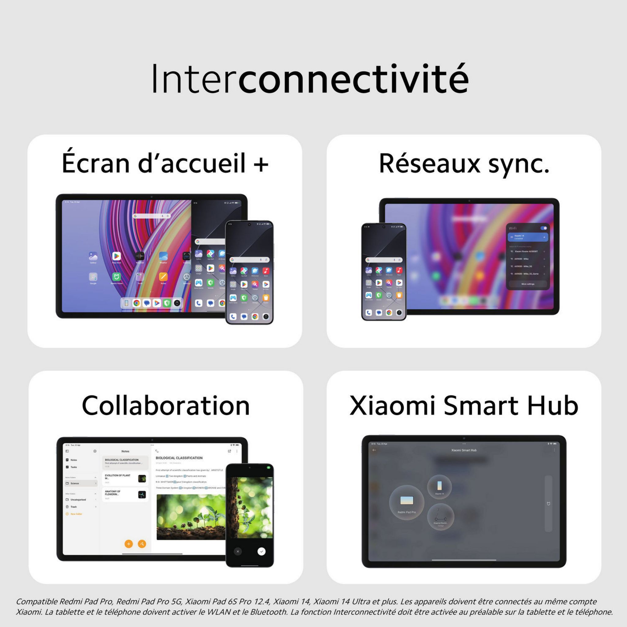 Voir la diapositive 6 : XIAOMI Redmi Pad Pro 6/128Go - Bleu