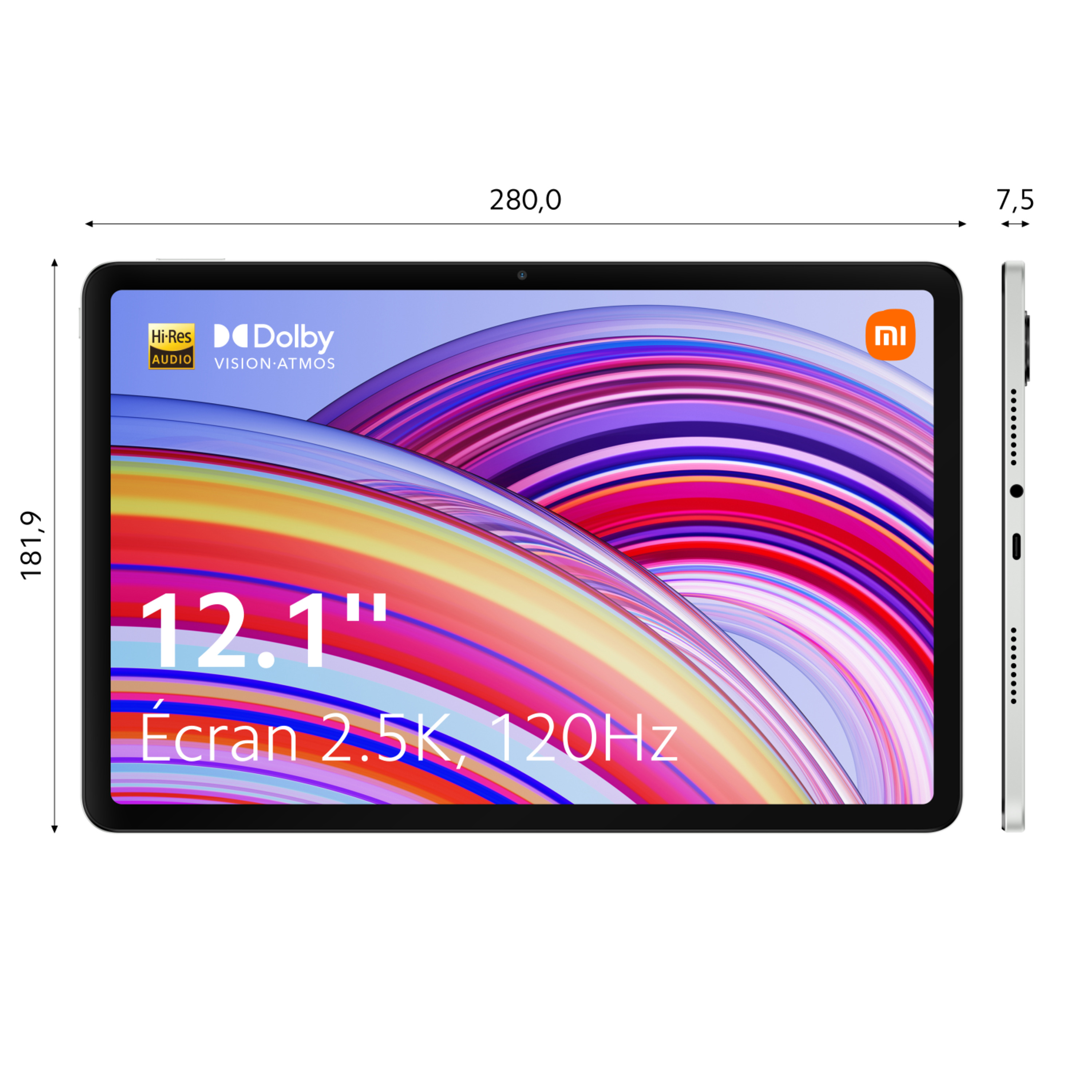 Voir la diapositive 4 : XIAOMI Redmi Pad Pro 6/128Go - Vert