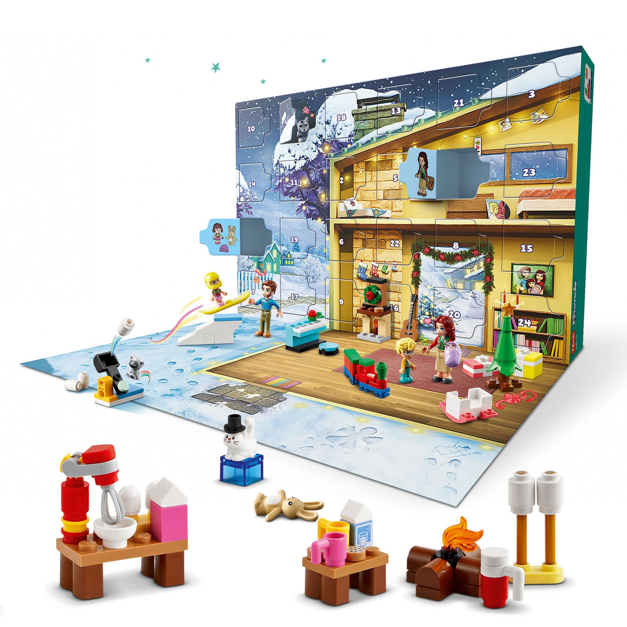 Voir la diapositive 4 : LEGO Friends 42637 - Calendrier de l'avent