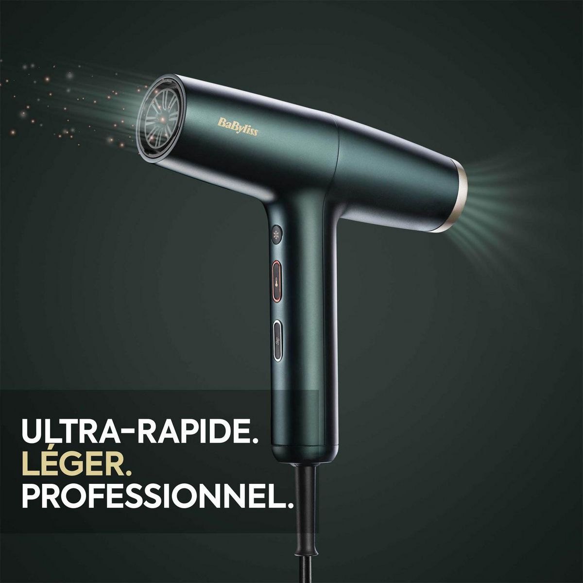 BABYLISS Sèche cheveux D6555DE - Noir