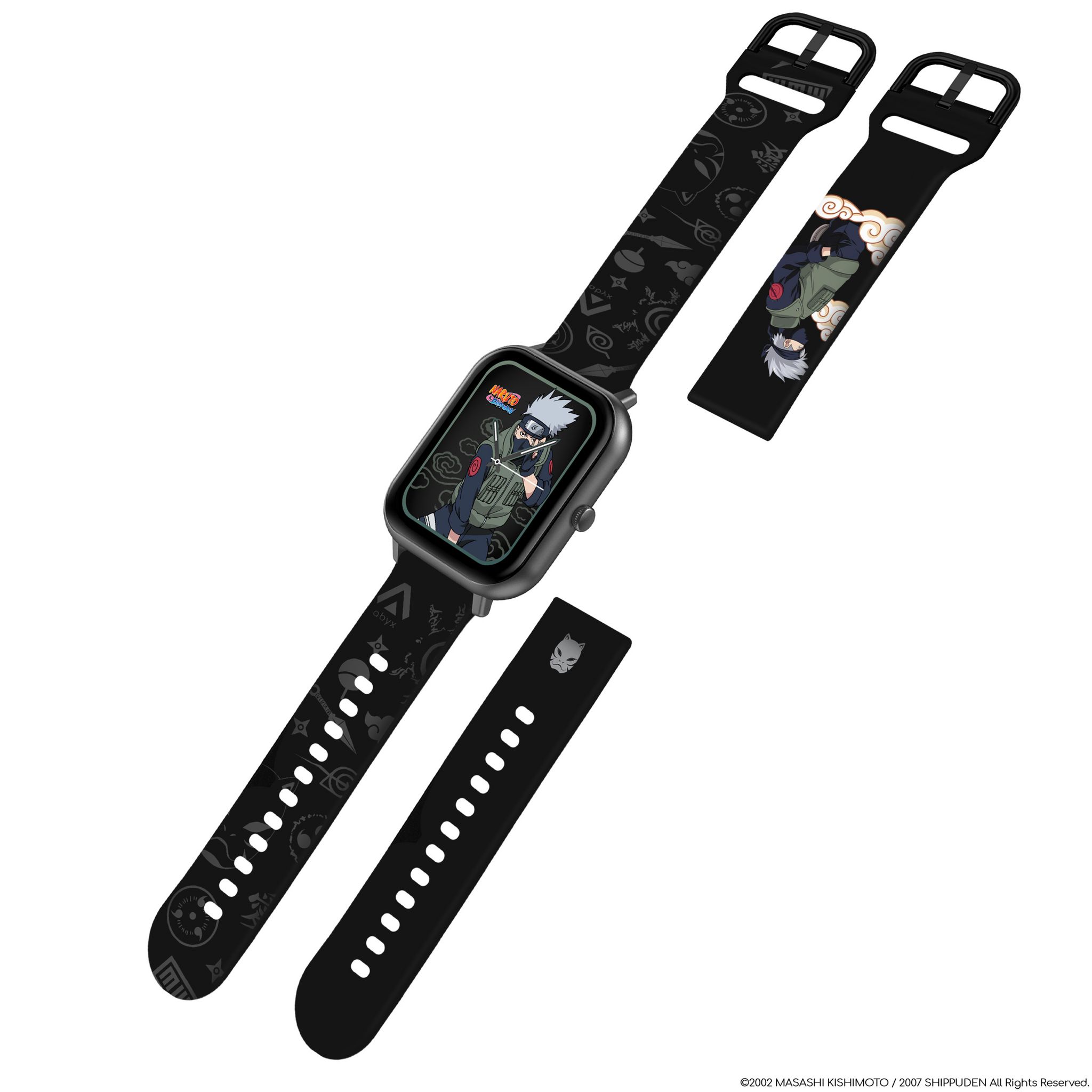 Voir la diapositive 3 : ABYX Montre connectée Kakashi TOUCH 3 - Noir