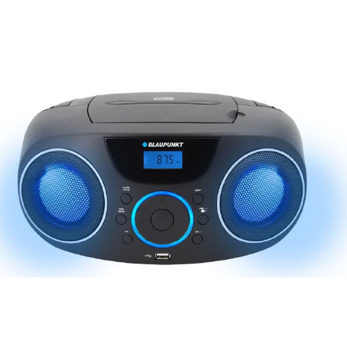 BLAUPUNKT Radio CD Bluetooth Boombox BLP8730 - Noir