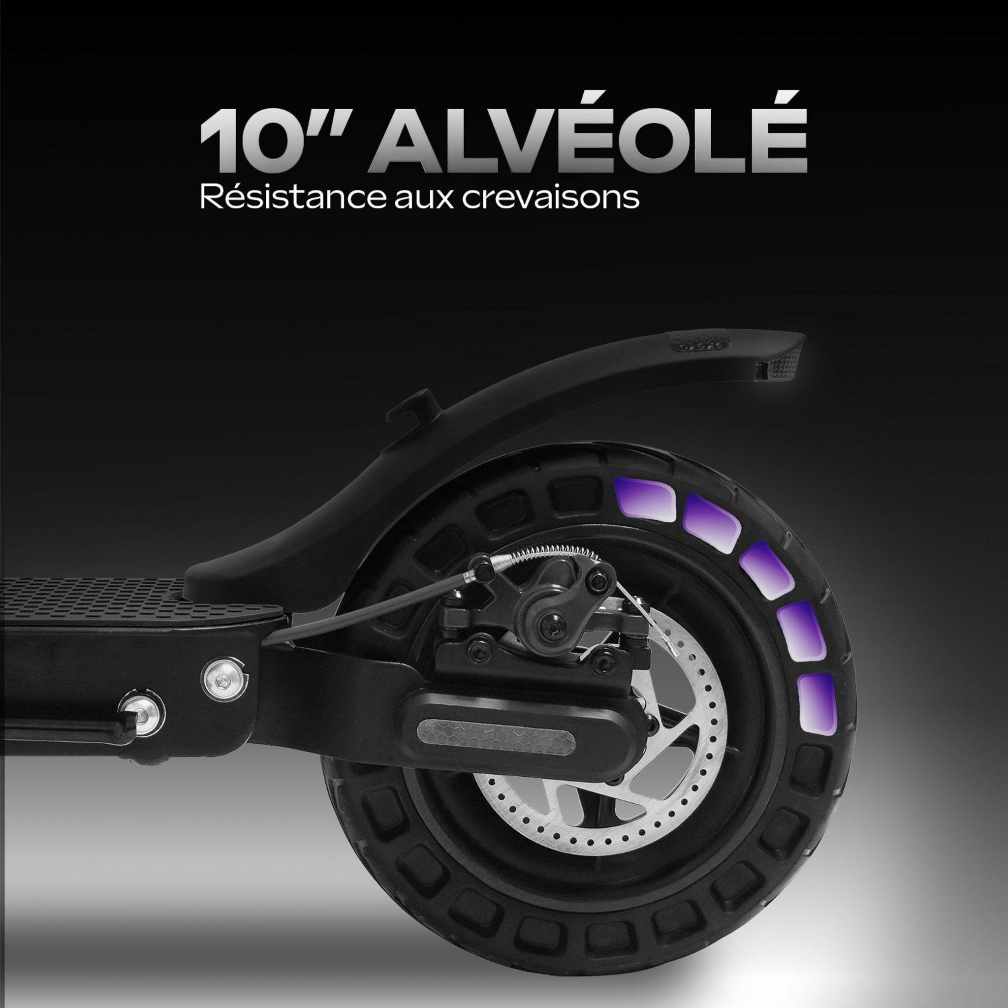 Voir la diapositive 4 : URBANGLIDE Trottinette électrique Trotti Ride 100 Pulse 30 - Noir