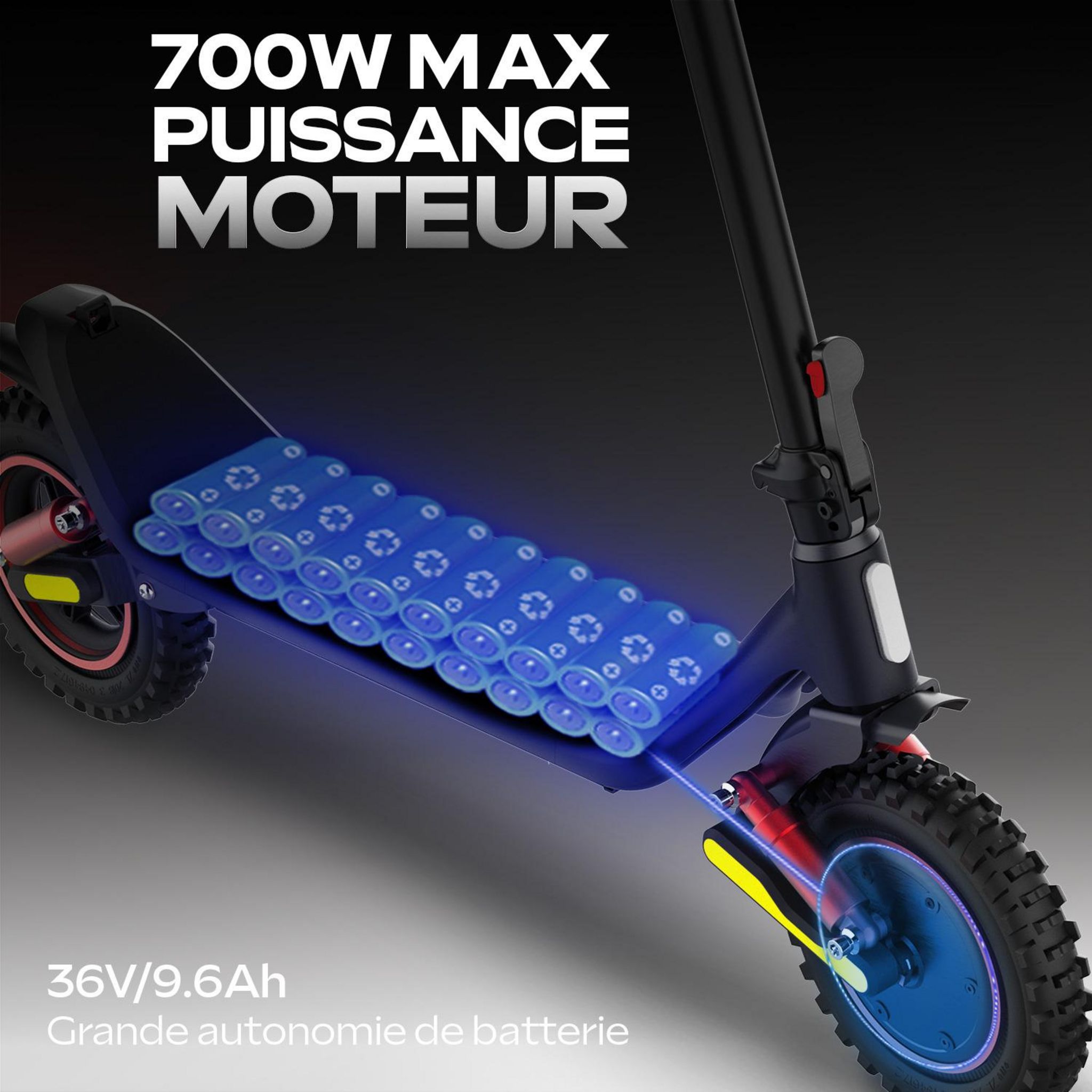 Voir la diapositive 4 : URBANGLIDE Trottinette électrique Ride 100 Shark30