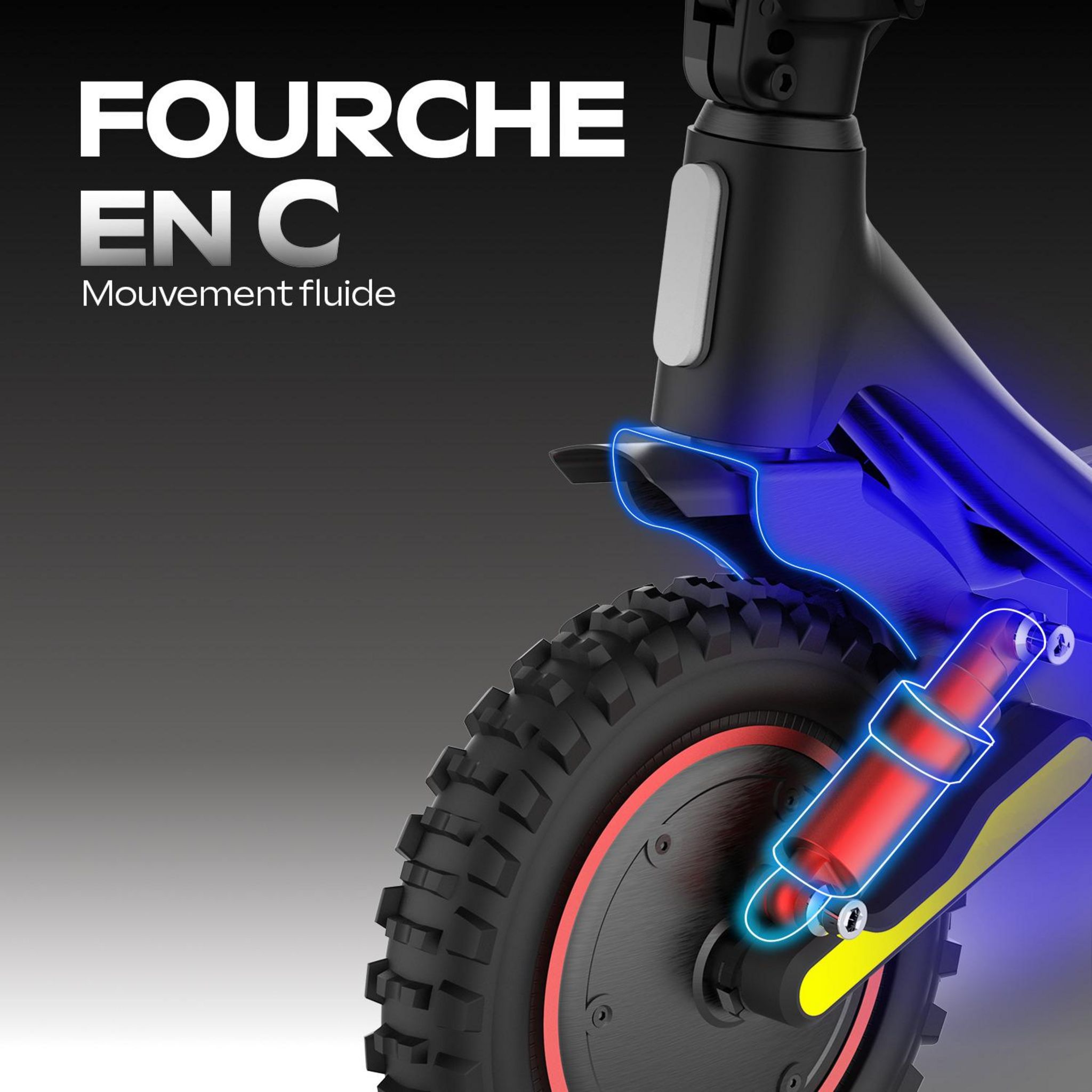 Voir la diapositive 5 : URBANGLIDE Trottinette électrique Ride 100 Shark30