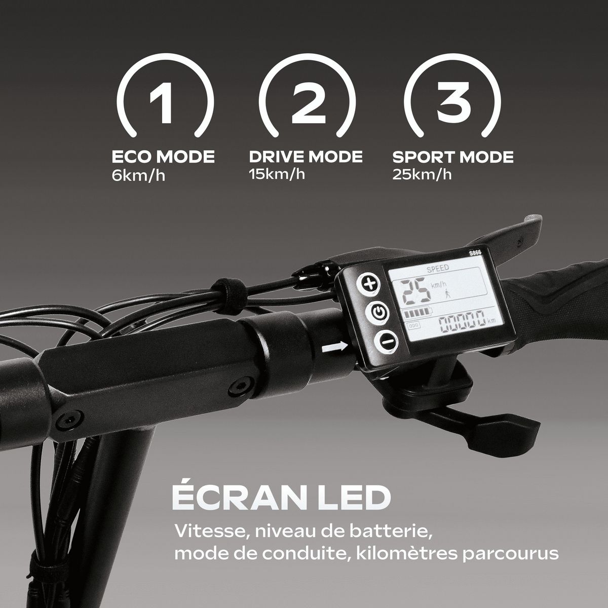 URBANGLIDE Trottinette électrique Trotti Ecross Pro 230 - Noir