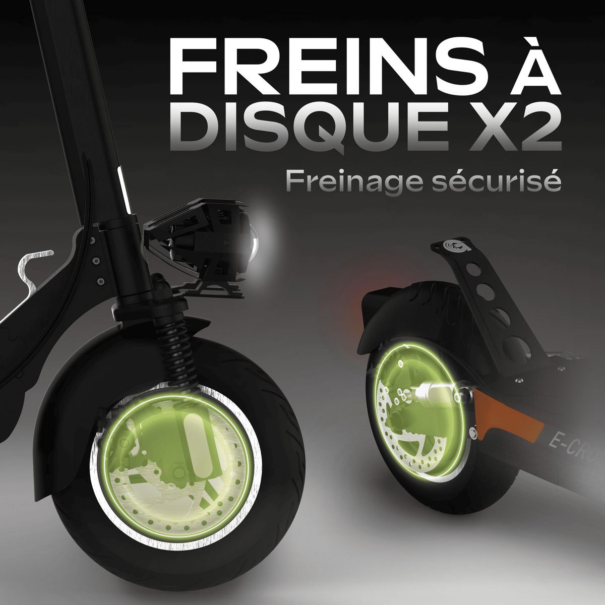 URBANGLIDE Trottinette électrique Trotti Ecross Pro 230 - Noir