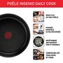 Voir la diapositive 2 : TEFAL Poêle Inox antiadhésive 28cm tous feux dont induction  INGENIO DAILY COOK