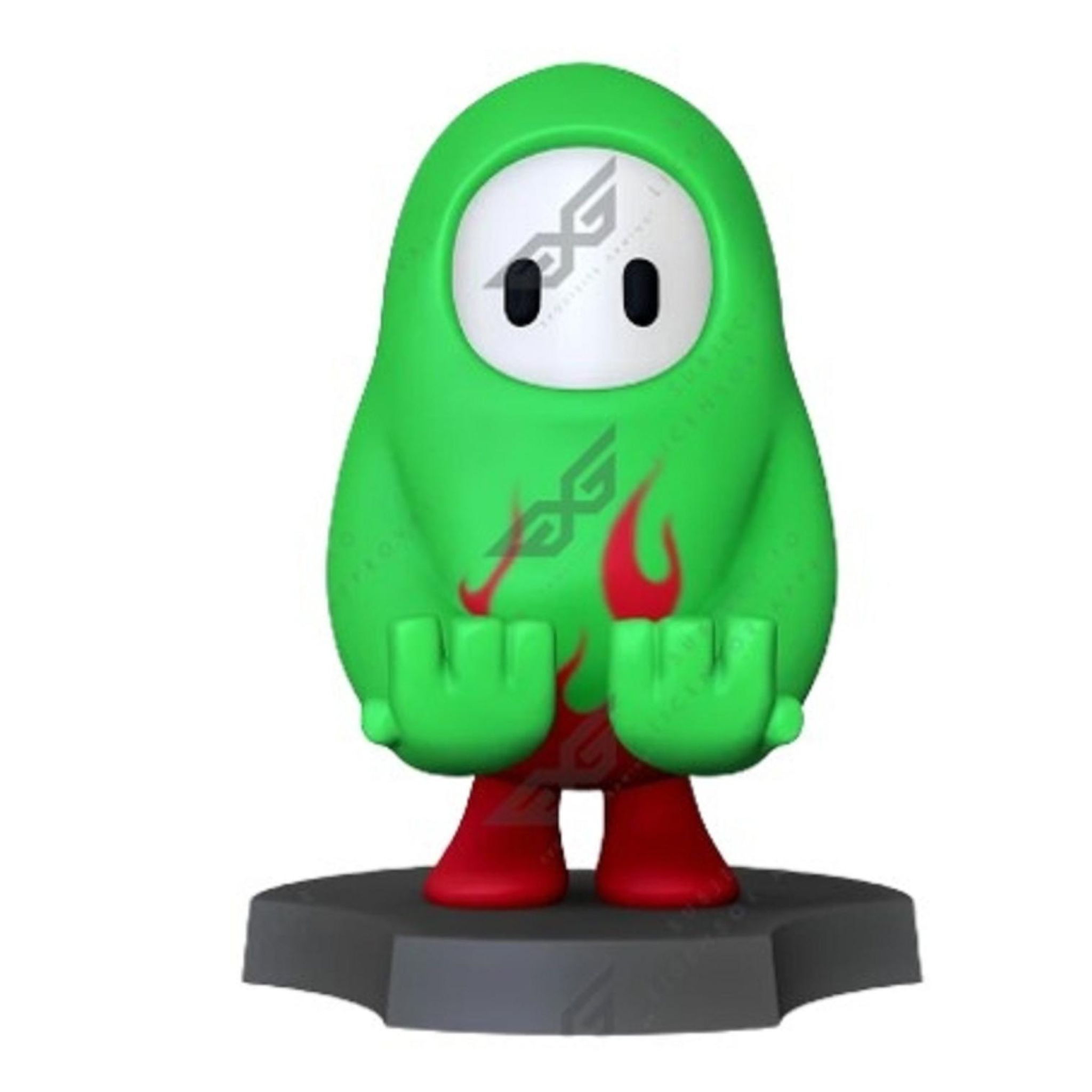 CABLE GUYS Figurine support Flames Fall Guys