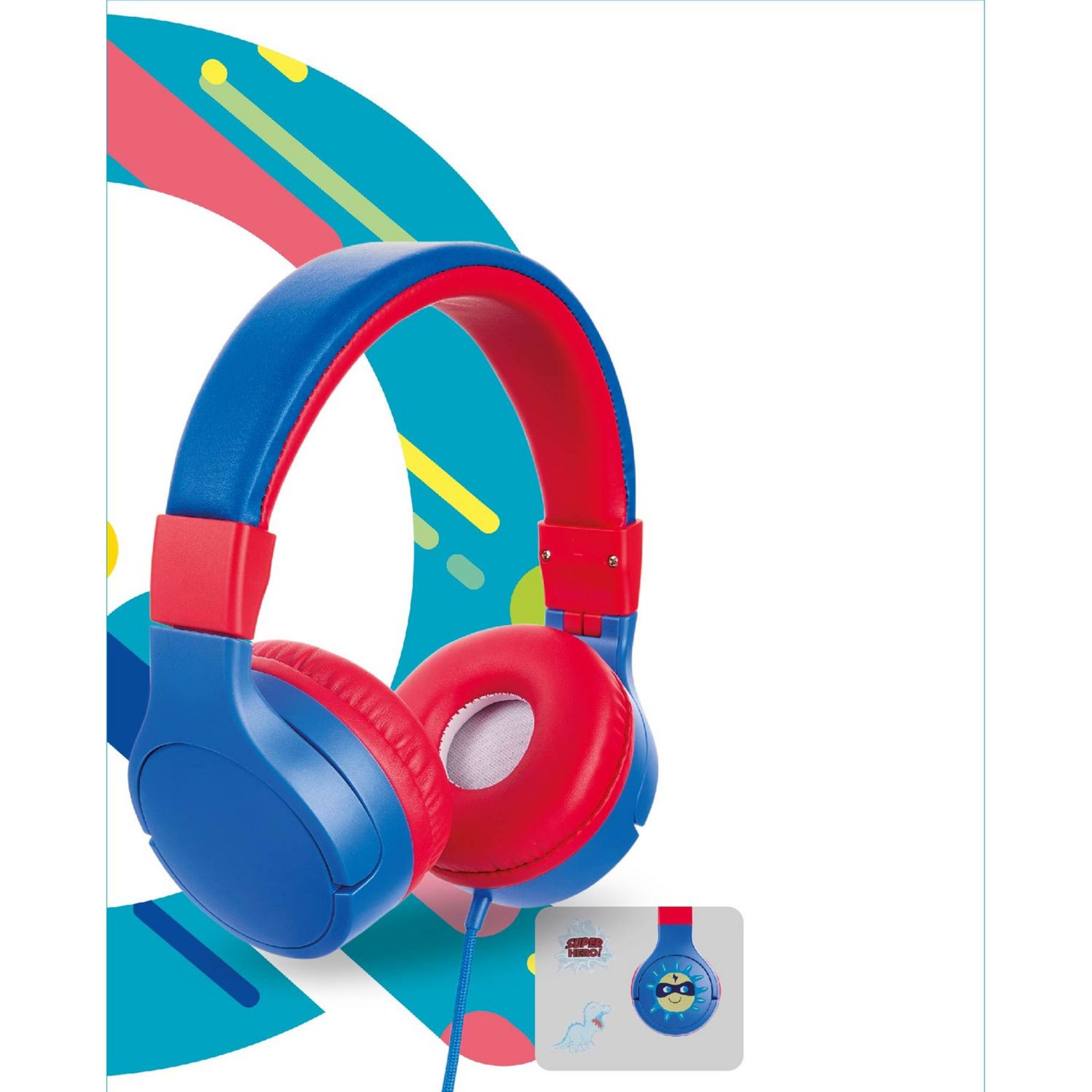 Voir la diapositive 2 : QILIVE Casque Q1094 Kids avec fil