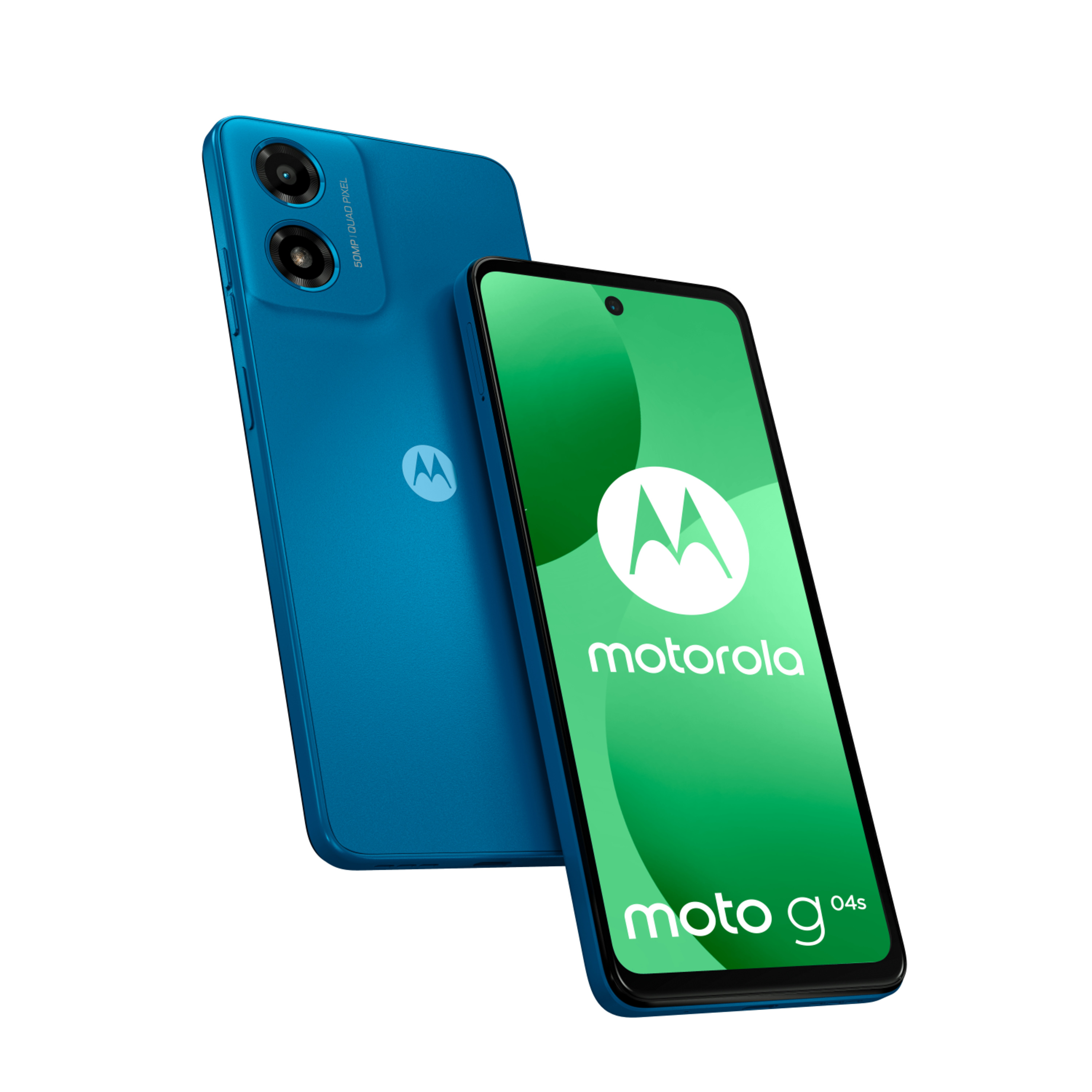 Voir la diapositive 2 : MOTOROLA G04S 64Go - Bleu Satine