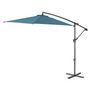 Voir la diapositive 2 : GARDENSTAR Parasol déporté en acier avec manivelle - rotation 360°