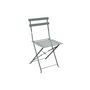 Voir la diapositive 1 : GARDENSTAR Chaise de jardin pliante en acier - Kaki