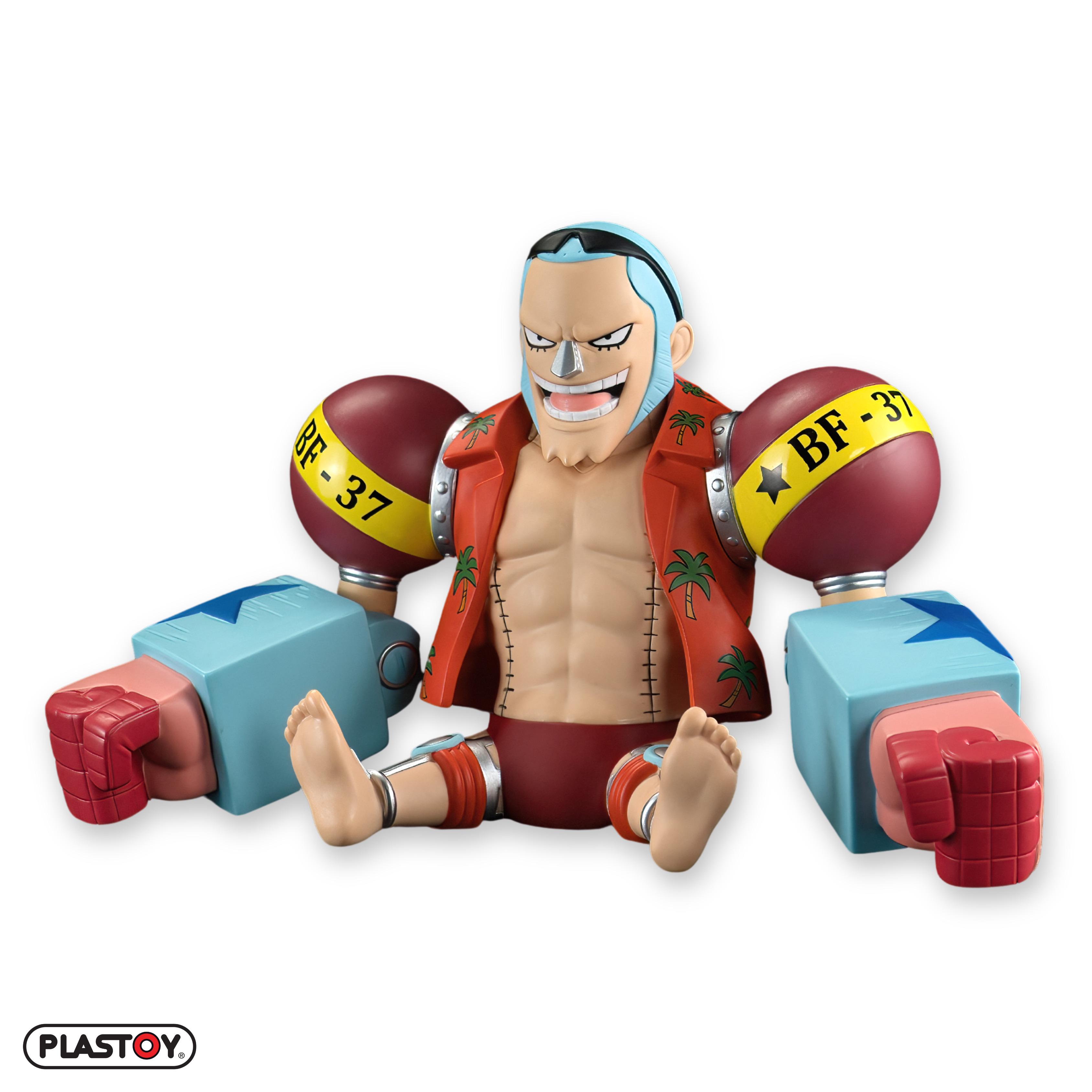 Voir la diapositive 3 : PLASTOY Tirelire Franky One Piece