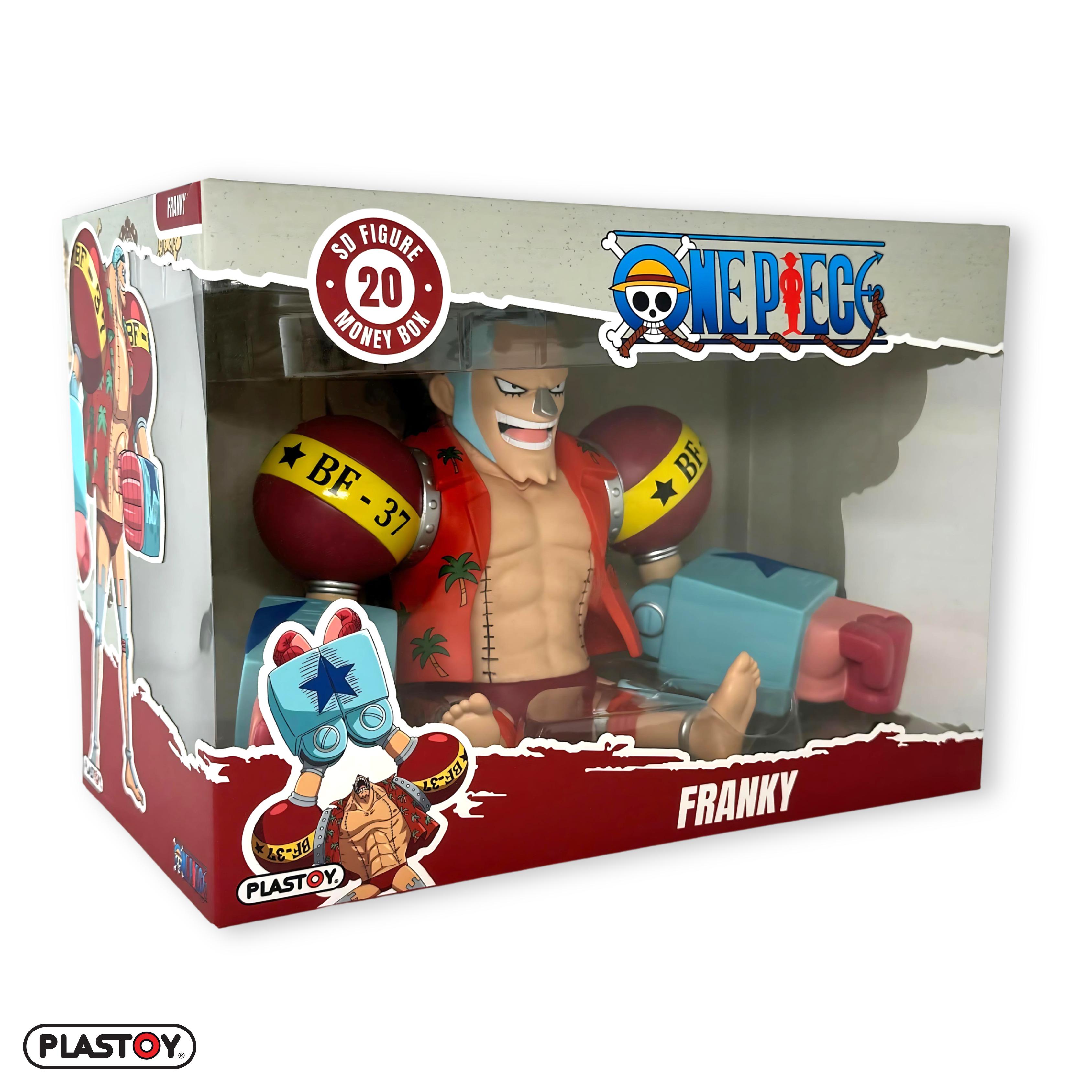 Voir la diapositive 4 : PLASTOY Tirelire Franky One Piece
