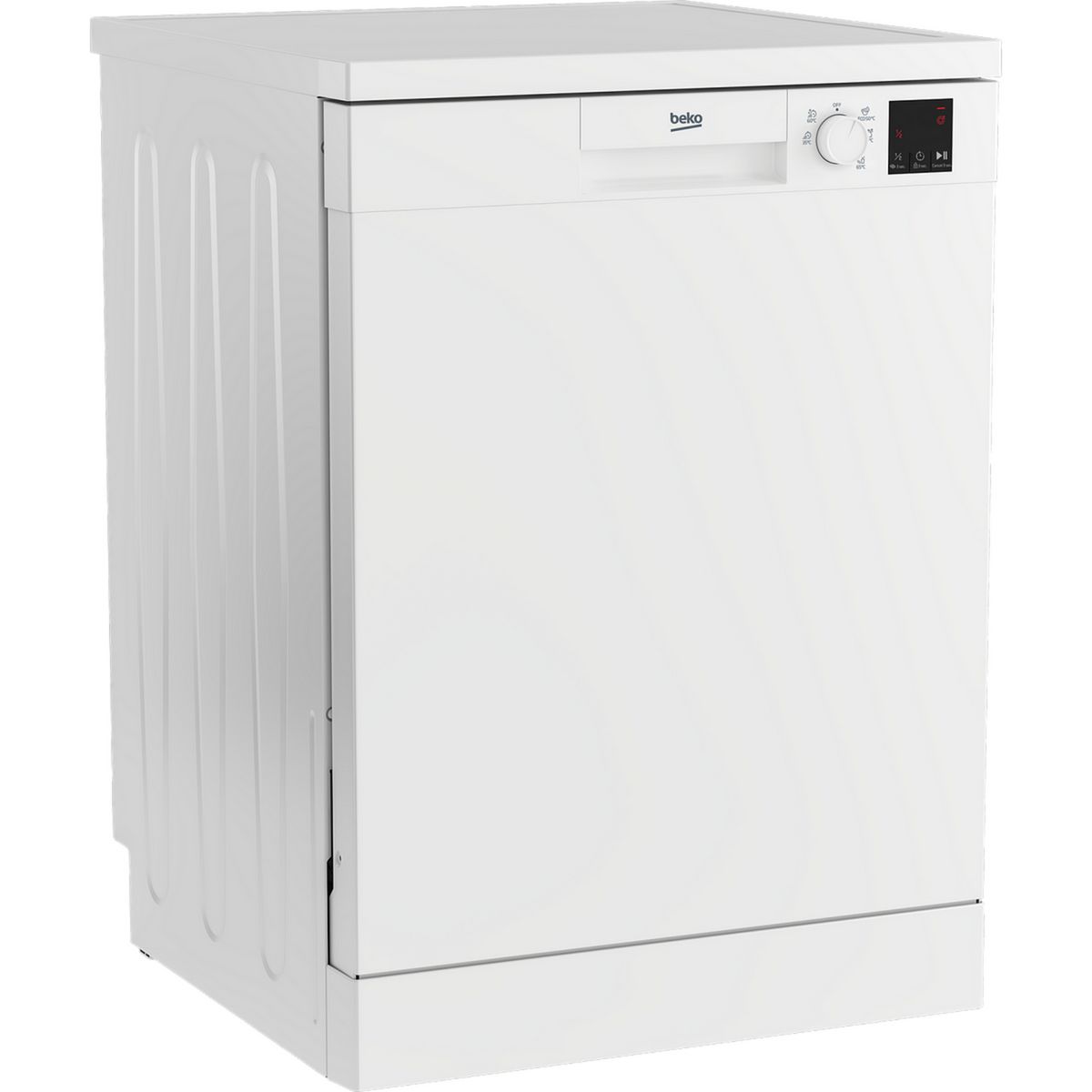 BEKO Lave vaisselle pose libre LVV4729W, 14 couverts, 60 cm, 47 dB, E