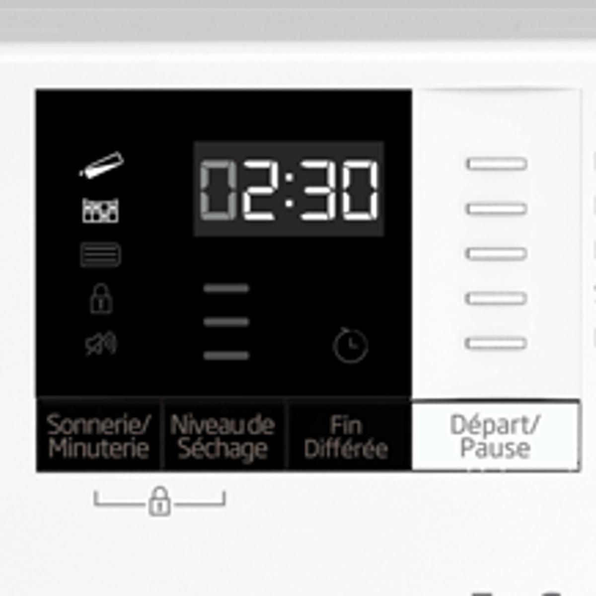 BEKO Sèche linge porte pleine DB8112PA0W, 8 kg, Condensation, B