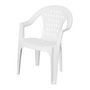 Voir la diapositive 2 : GARDENSTAR Fauteuil de jardin en résine - Blanc