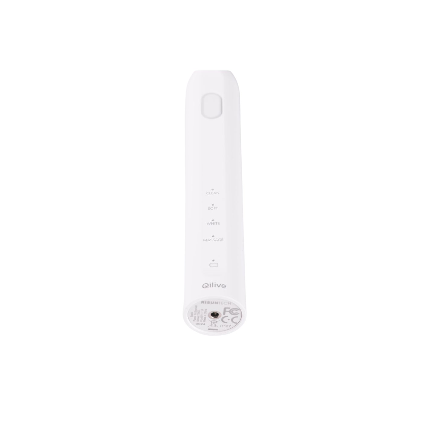 Voir la diapositive 3 : QILIVE Brosse à dents électrique Q5194 Technologie Sonique - Blanc