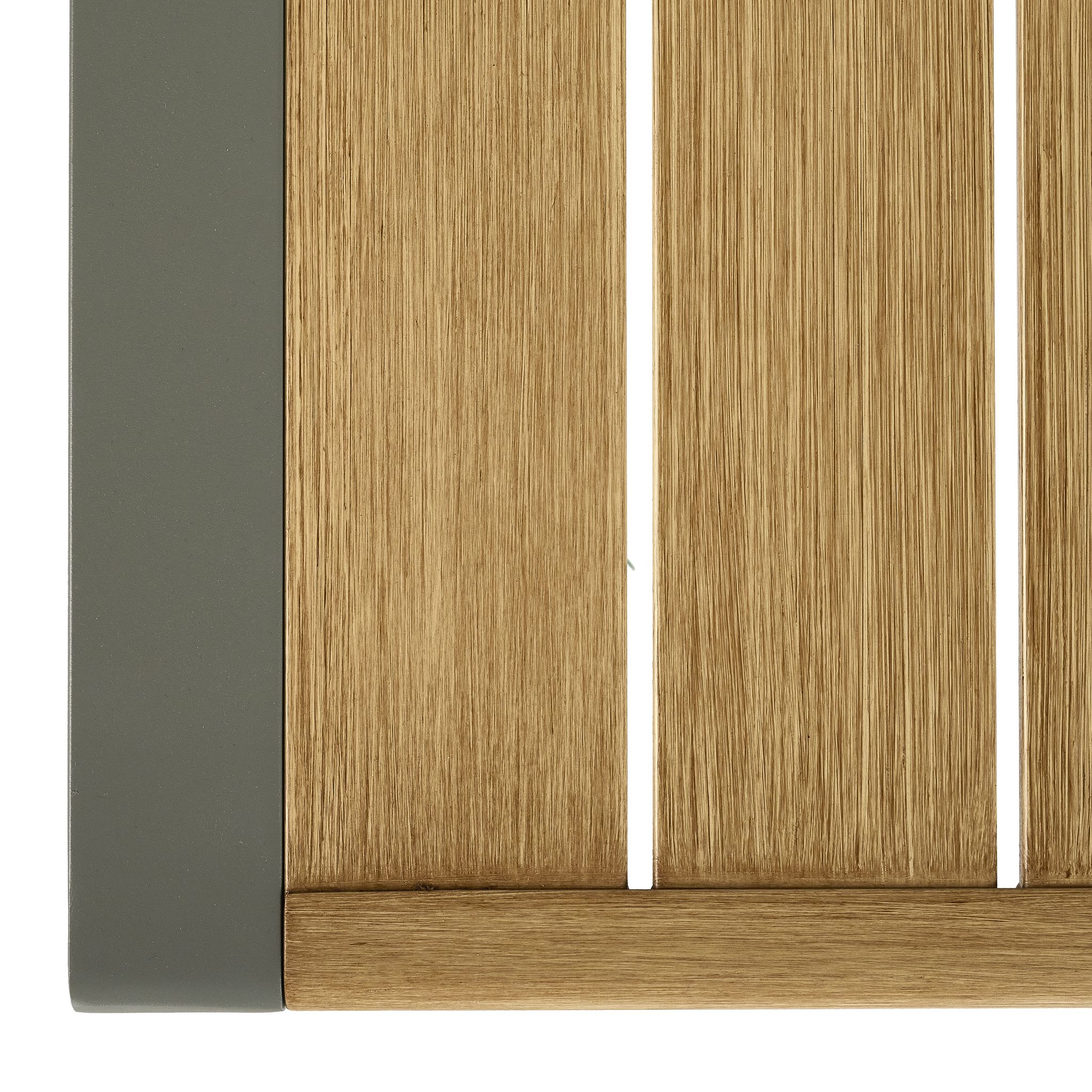 Voir la diapositive 4 : GARDENSTAR Salon de jardin bas- 5 places - en Alu - kaki