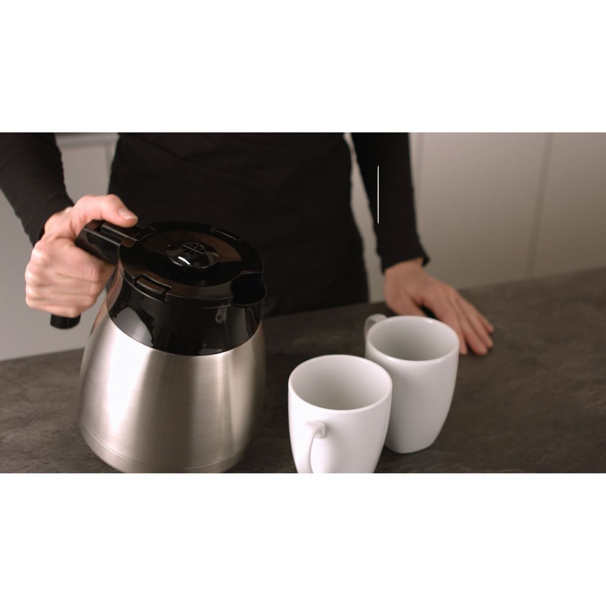 MELITTA Cafetière filtre isotherme 1017-08 - Inox