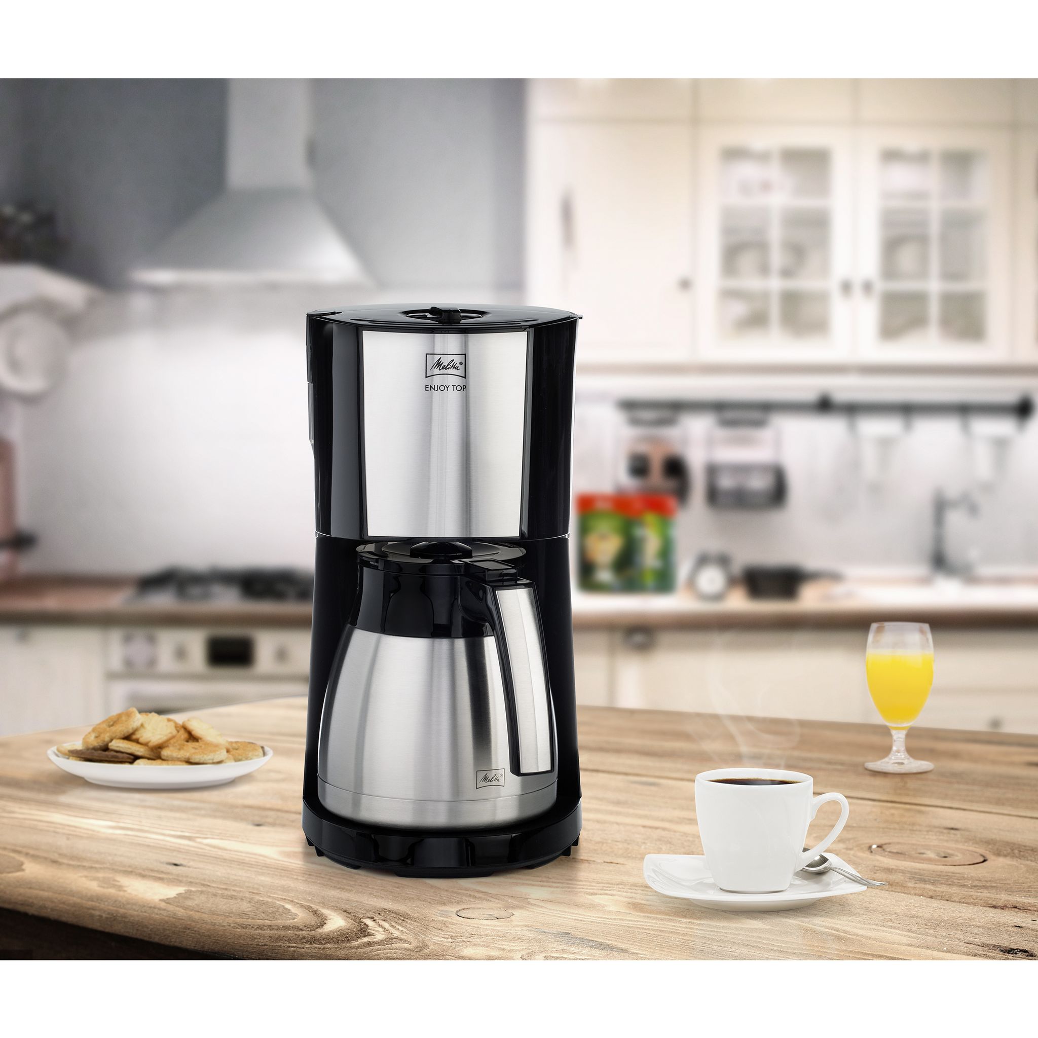Voir la diapositive 6 : MELITTA Cafetière filtre isotherme 1017-08 - Inox