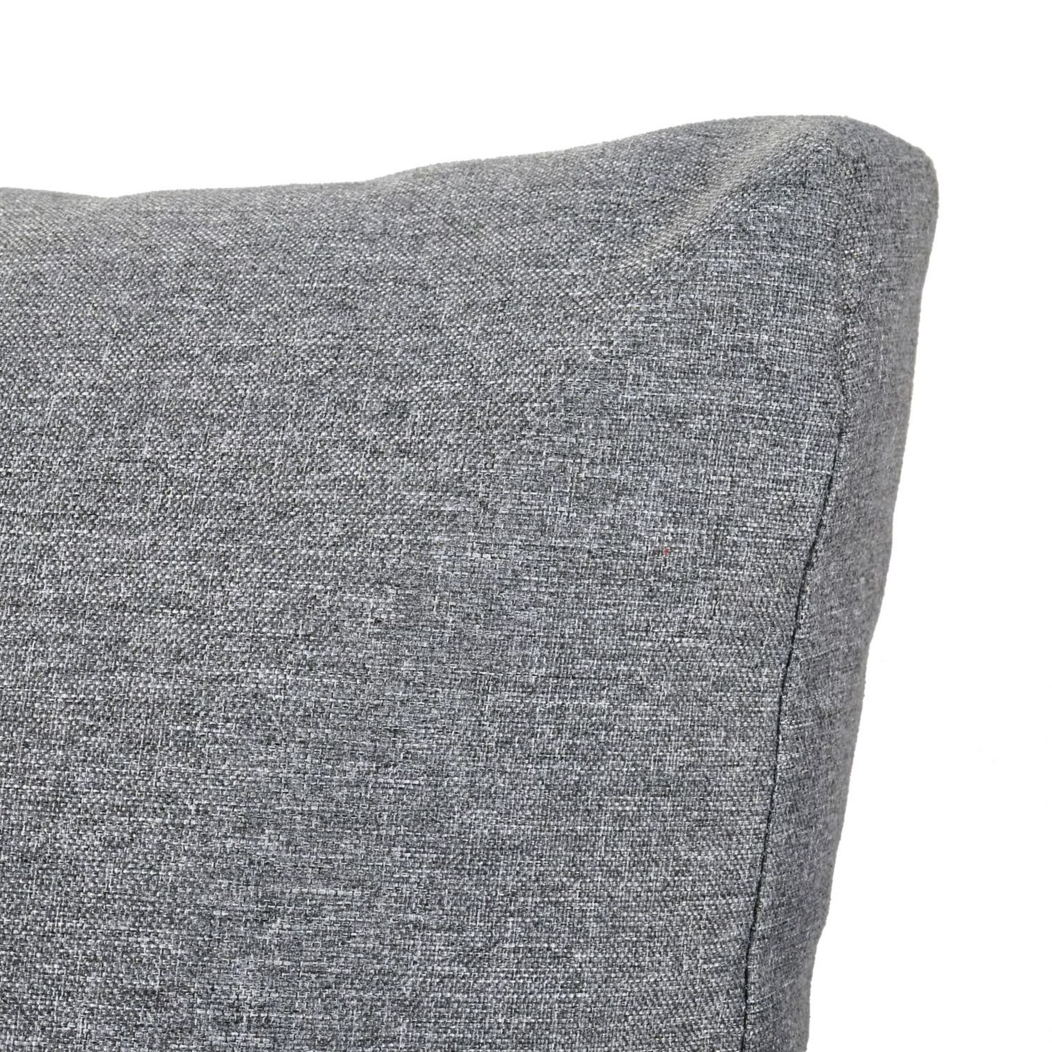 Voir la diapositive 4 : GARDENSTAR Salon de jardin - 5 places - Bois d'acacia / acier - gris