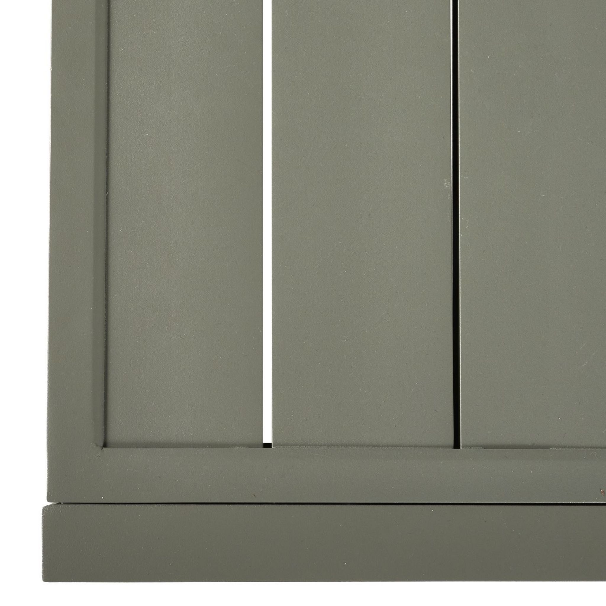 Voir la diapositive 2 : GARDENSTAR Table de jardin rectangulaire extensible 6/8 places en Aluminium et acier - Vert Kaki