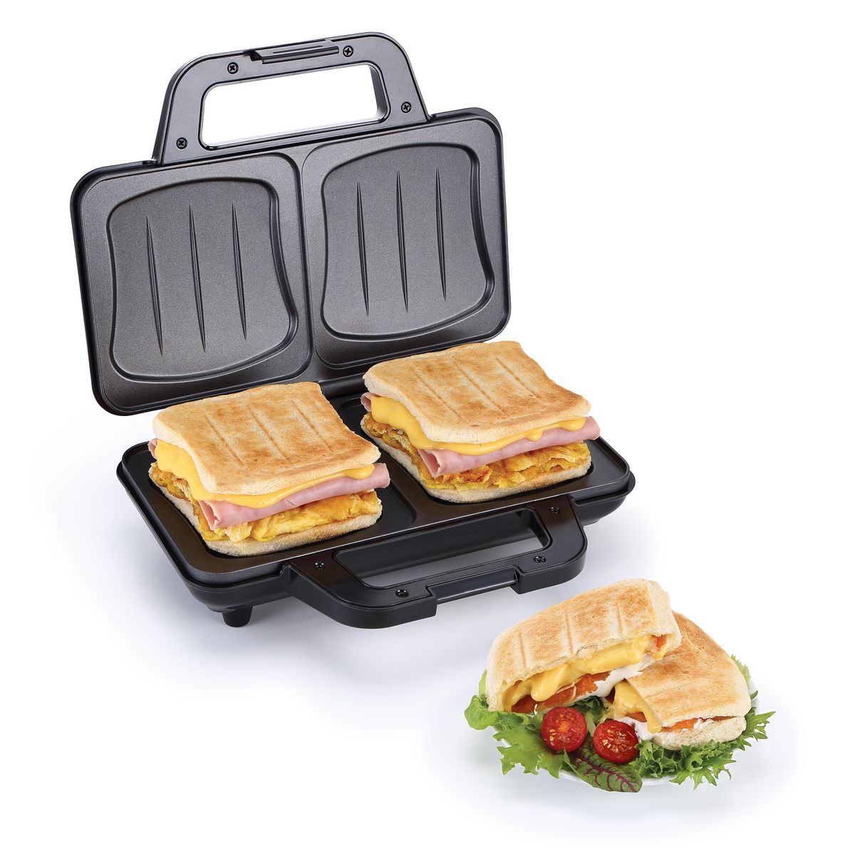 QILIVE Machine à croque monsieur Q5747 - Noir