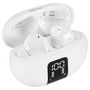 Voir la diapositive 3 : QILIVE Écouteurs Q1421 TWS écran LED - Blanc