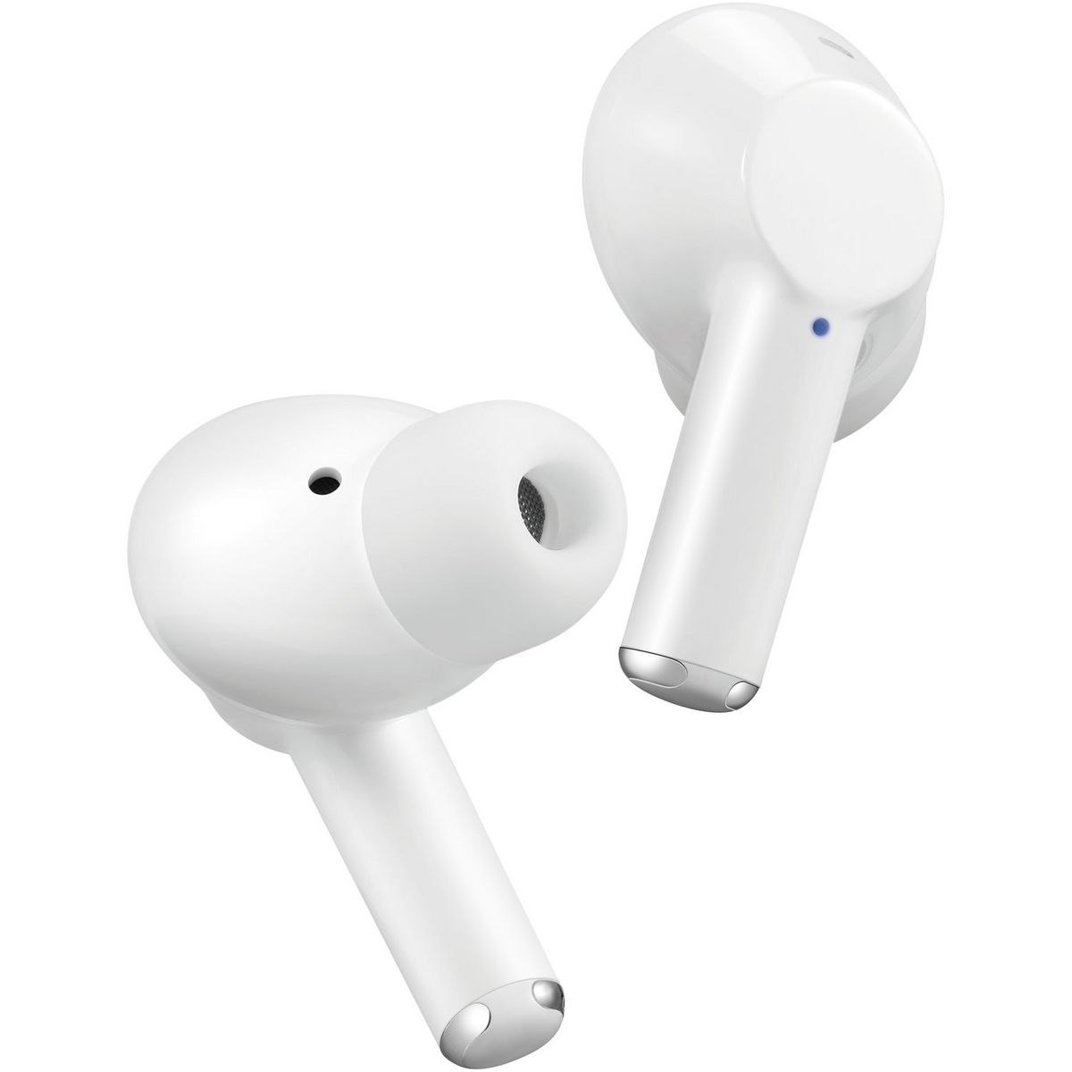 QILIVE Écouteurs Q1421 TWS écran LED - Blanc