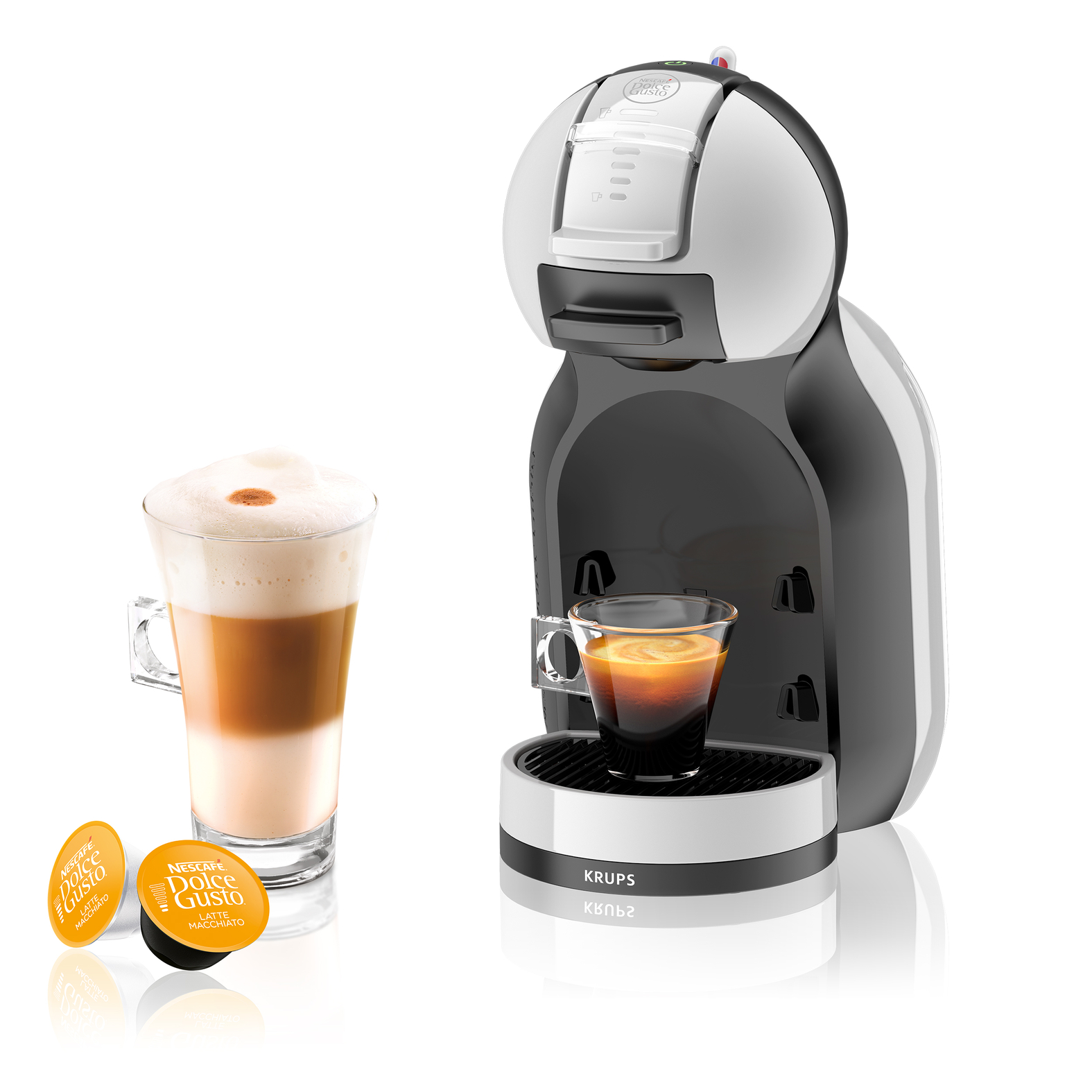 Voir la diapositive 3 : KRUPS Machine expresso Nescafé Dolce Gusto YY4567FD - Gris