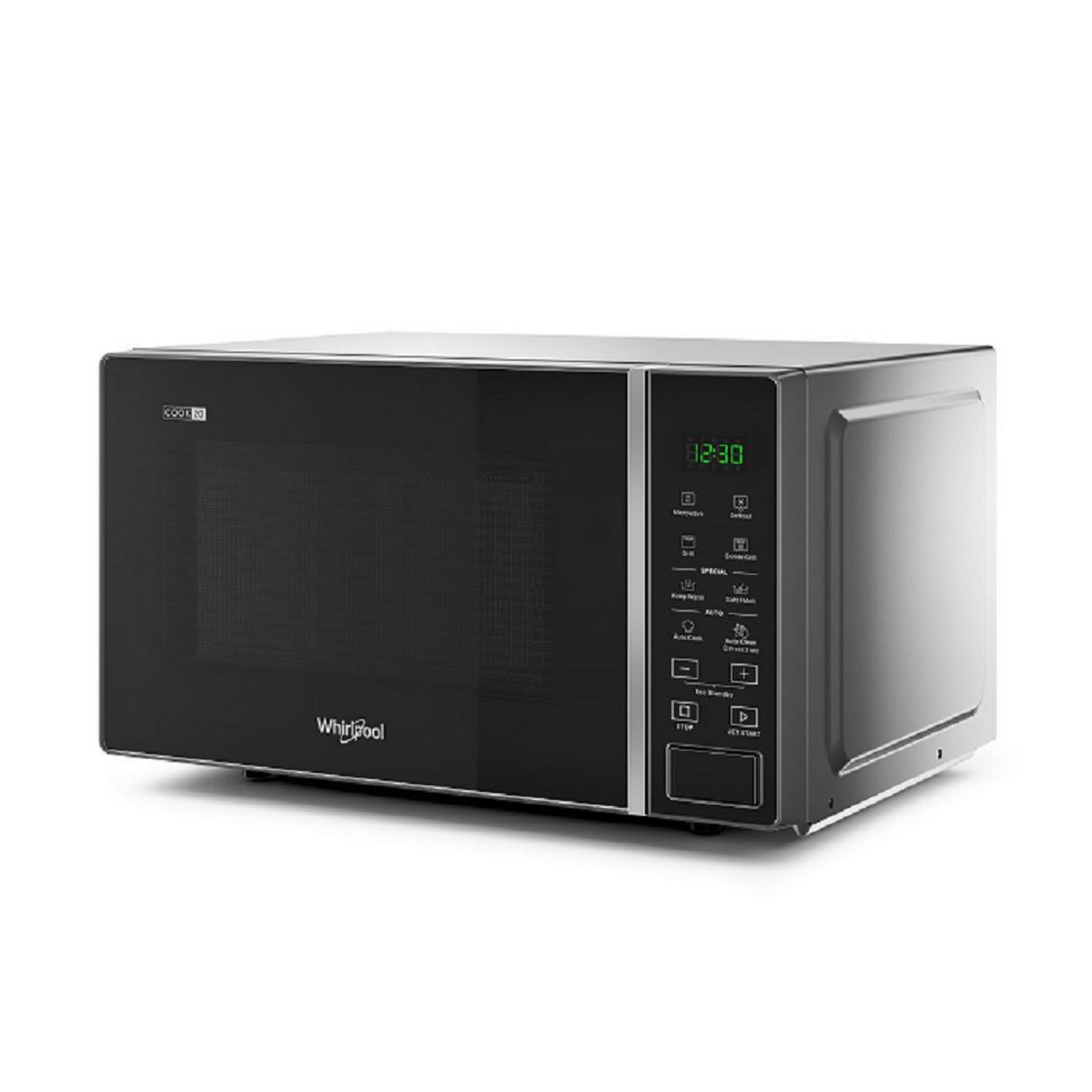 Voir la diapositive 2 : WHIRLPOOL Micro-ondes gril MWP203SB - 700 W - Capacité 20 L - Silver