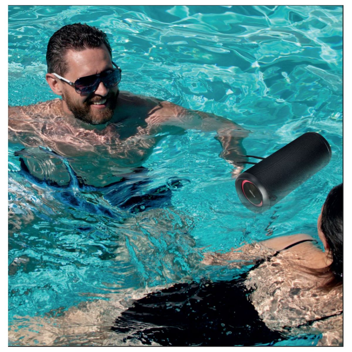 QILIVE Enceinte Q1653 Bluetooth IPX7 - Noir