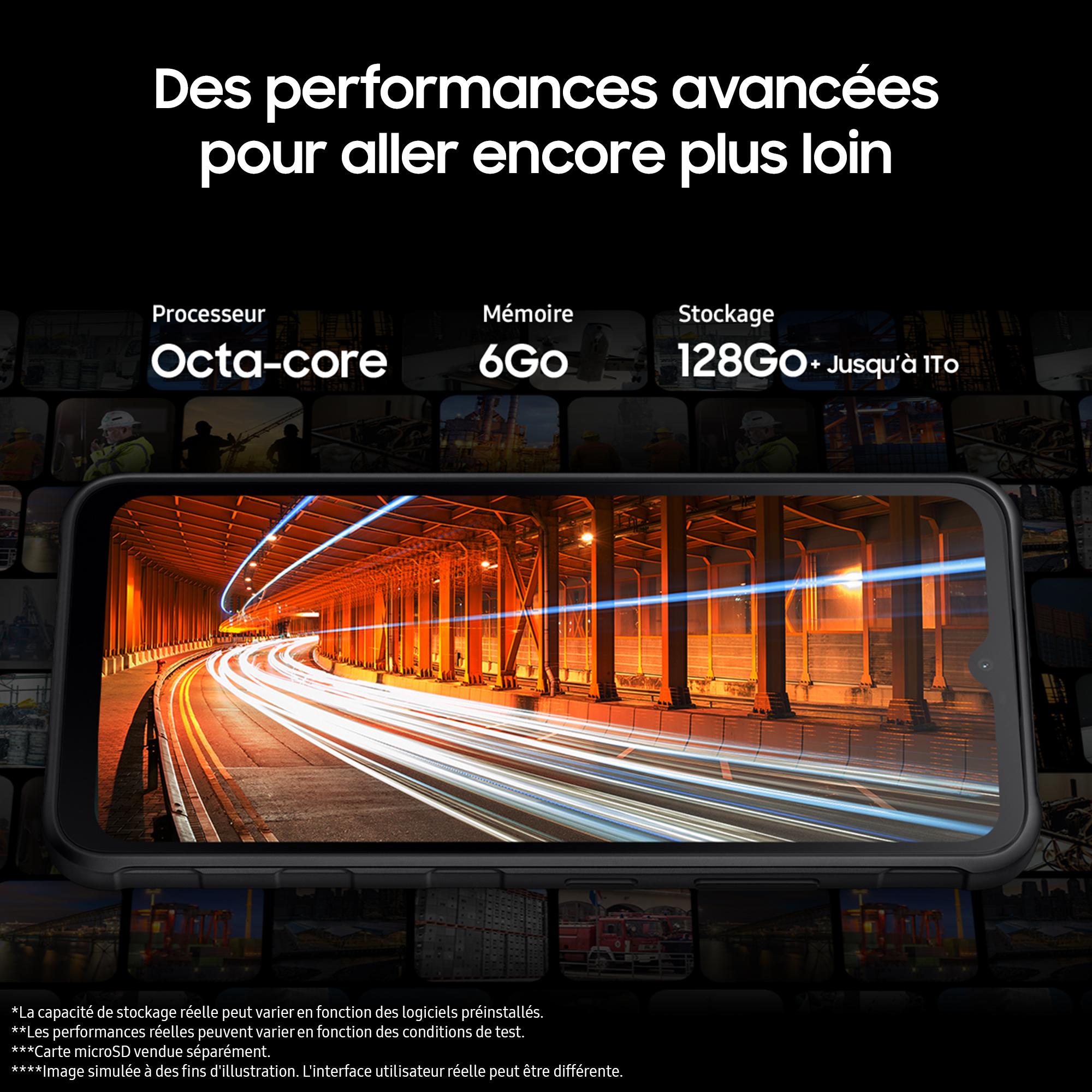 Voir la diapositive 3 : SAMSUNG Galaxy XCover 7 128Go 5G - Noir